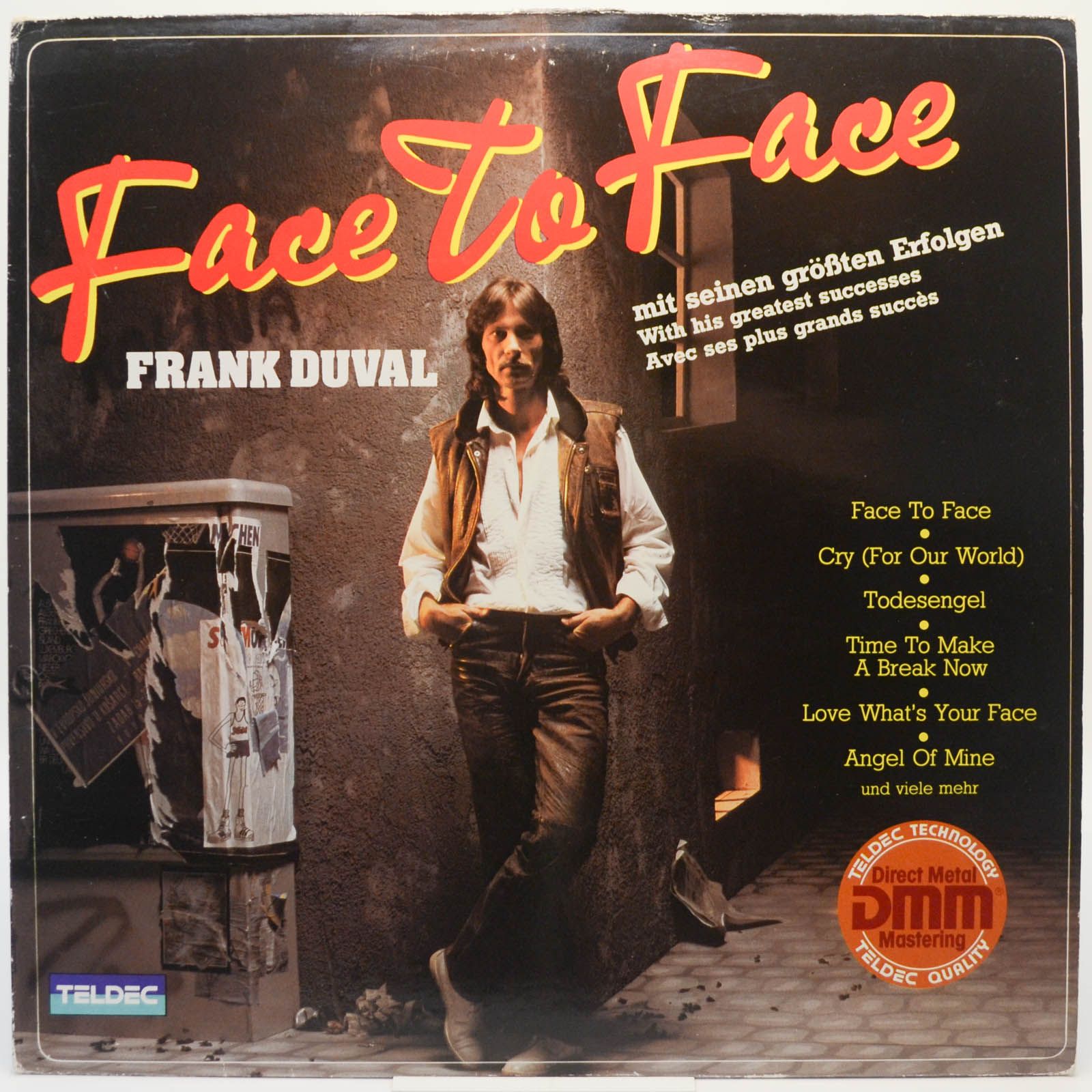 Frank Duval — Face To Face, 1982