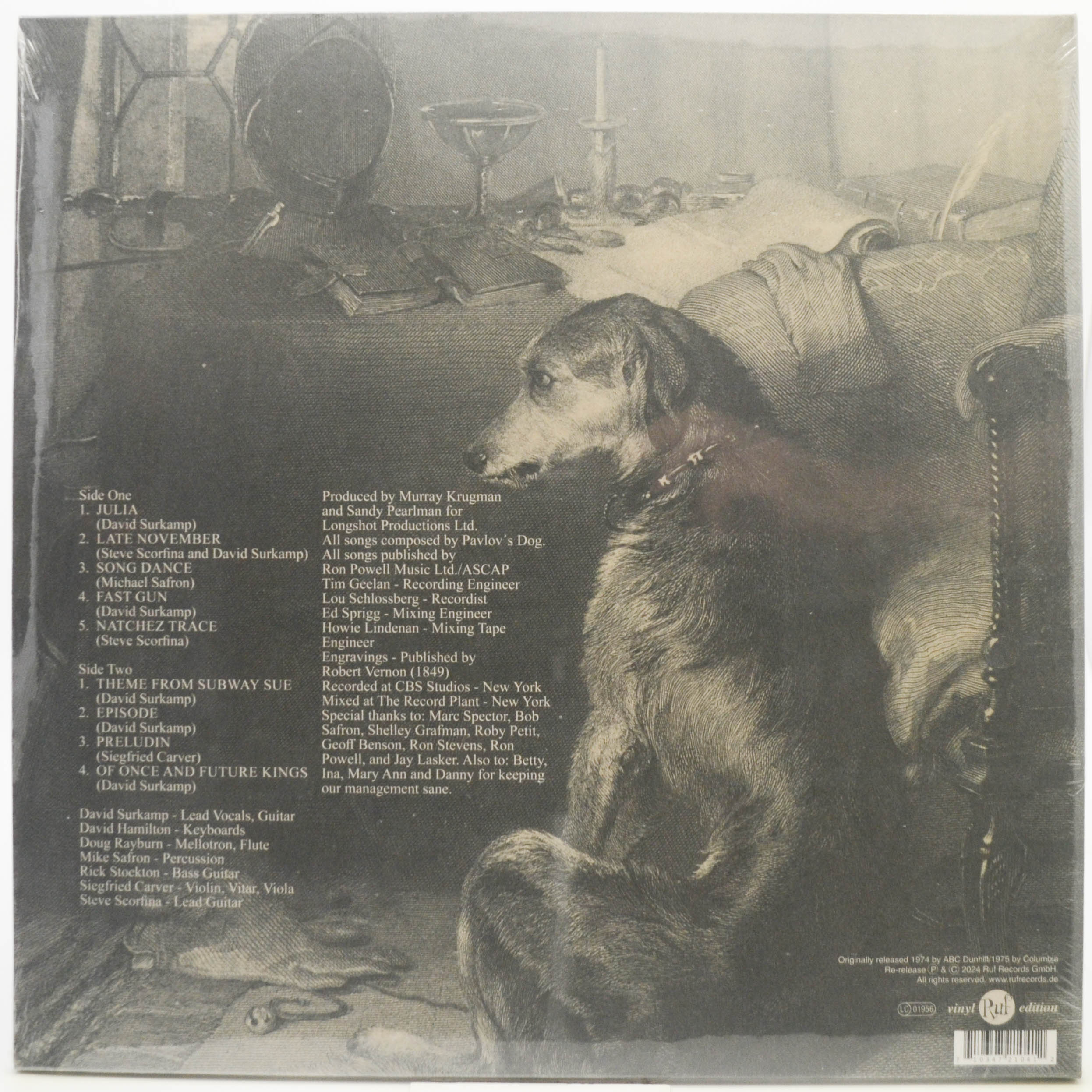 Виниловая пластинка Pavlov's Dog — Pampered Menial, 1975