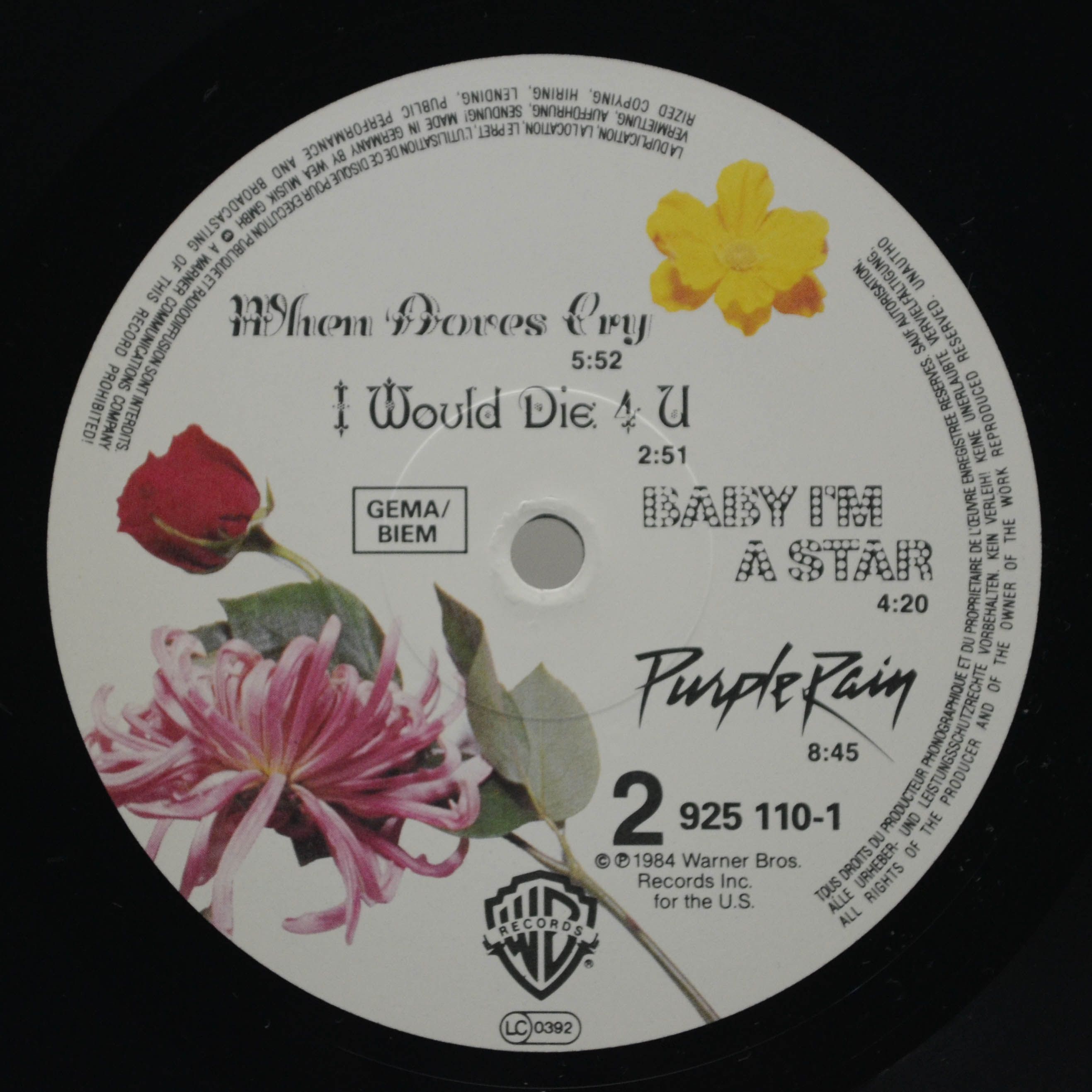 Prince And The Revolution — Purple Rain, 1984