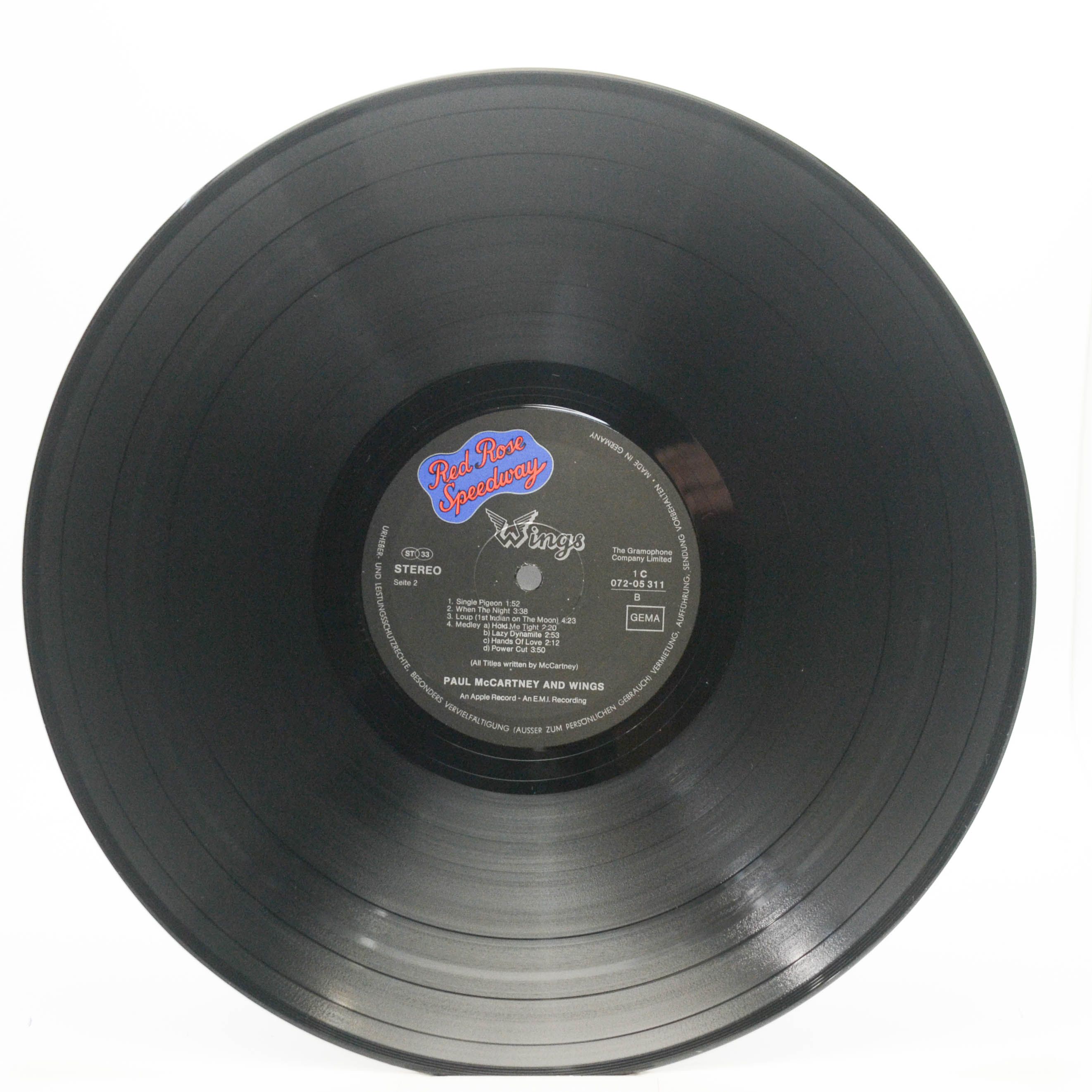Wings — Red Rose Speedway (booklet), 1973