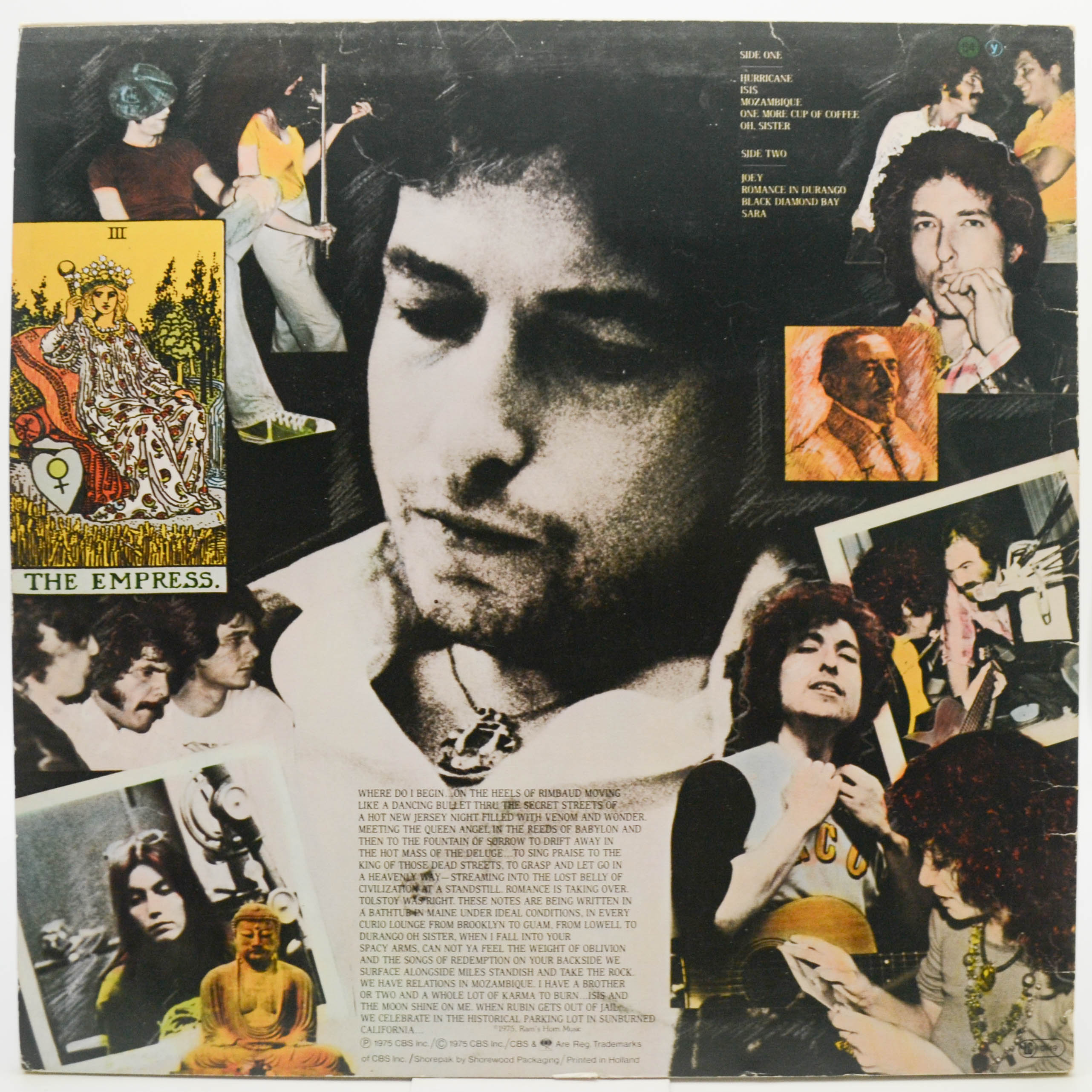 Bob Dylan — Desire, 1977