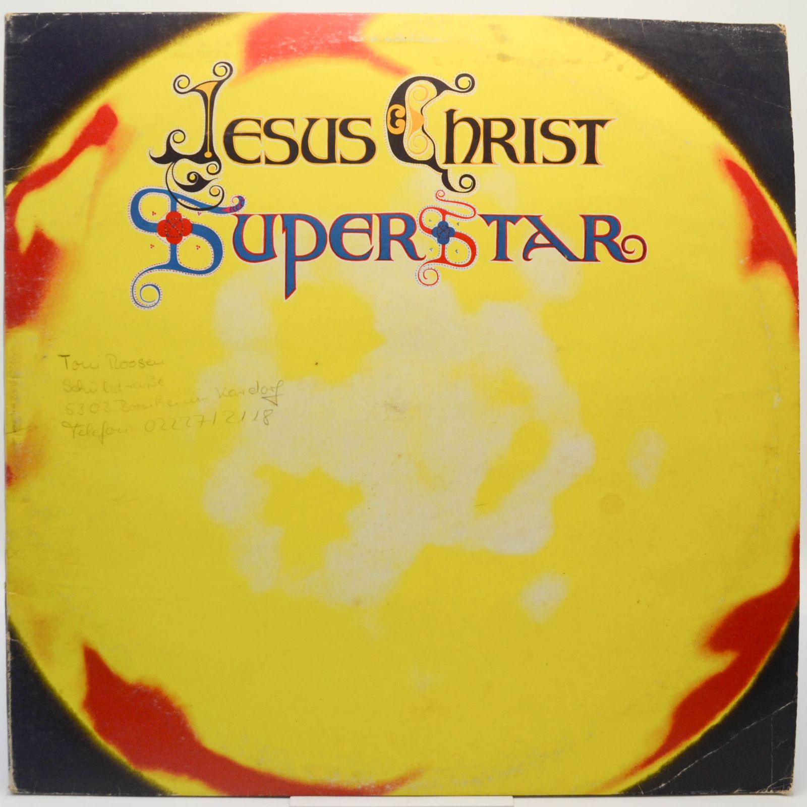 Various, Andrew Lloyd Webber & Tim Rice — Jesus Christ Superstar (2LP, UK), 1974