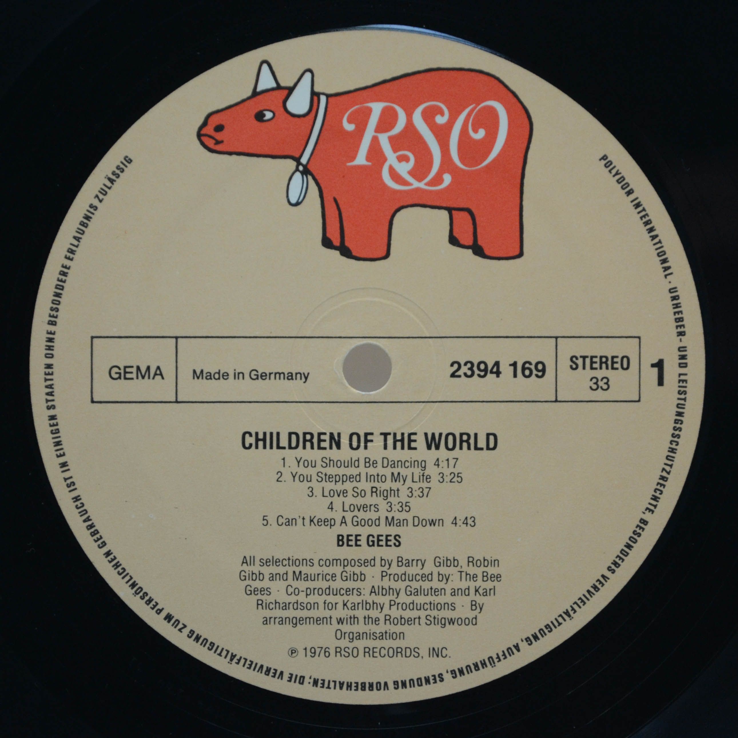Bee Gees — Children Of The World, 1976
