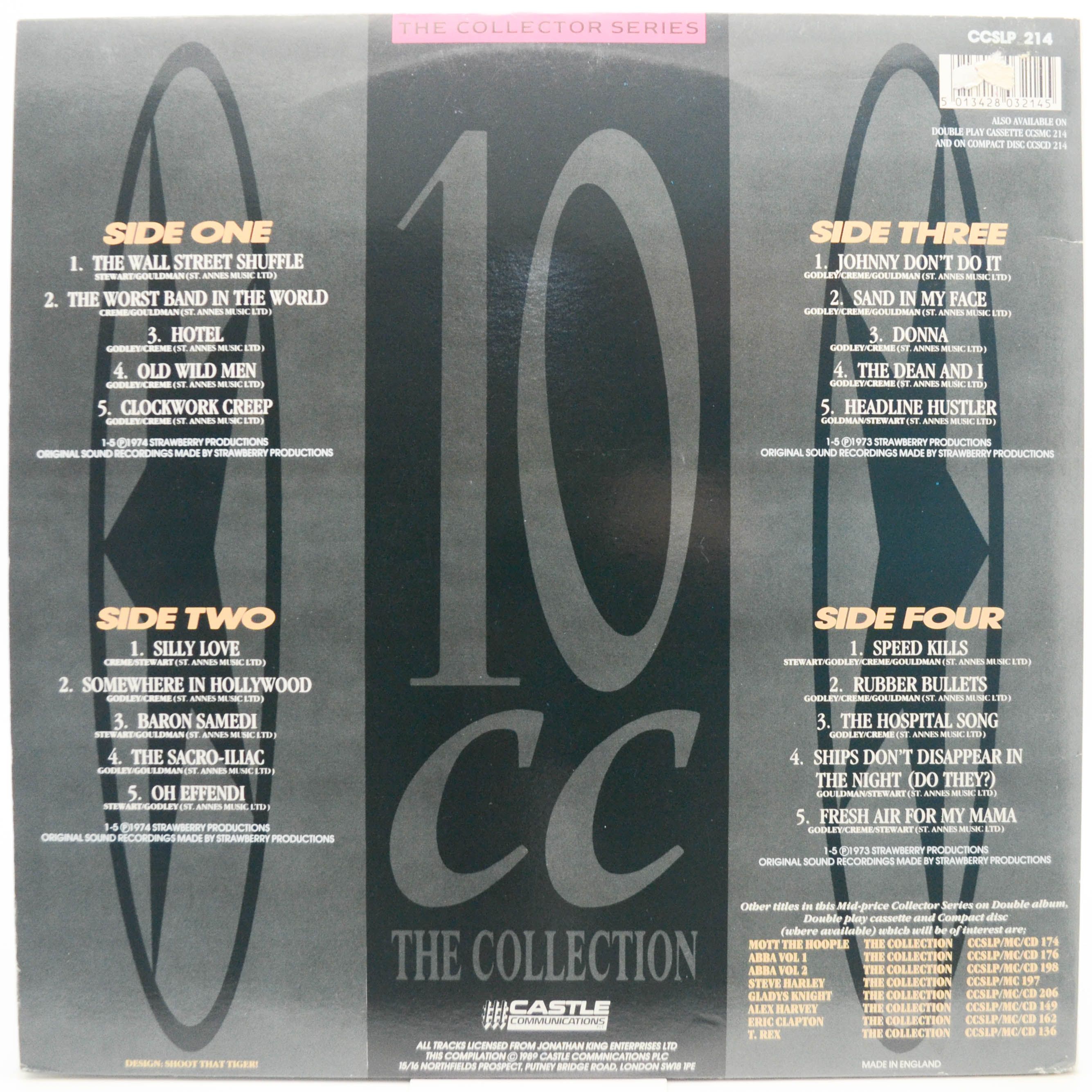 10 CC — The Collection (2LP, UK), 1989