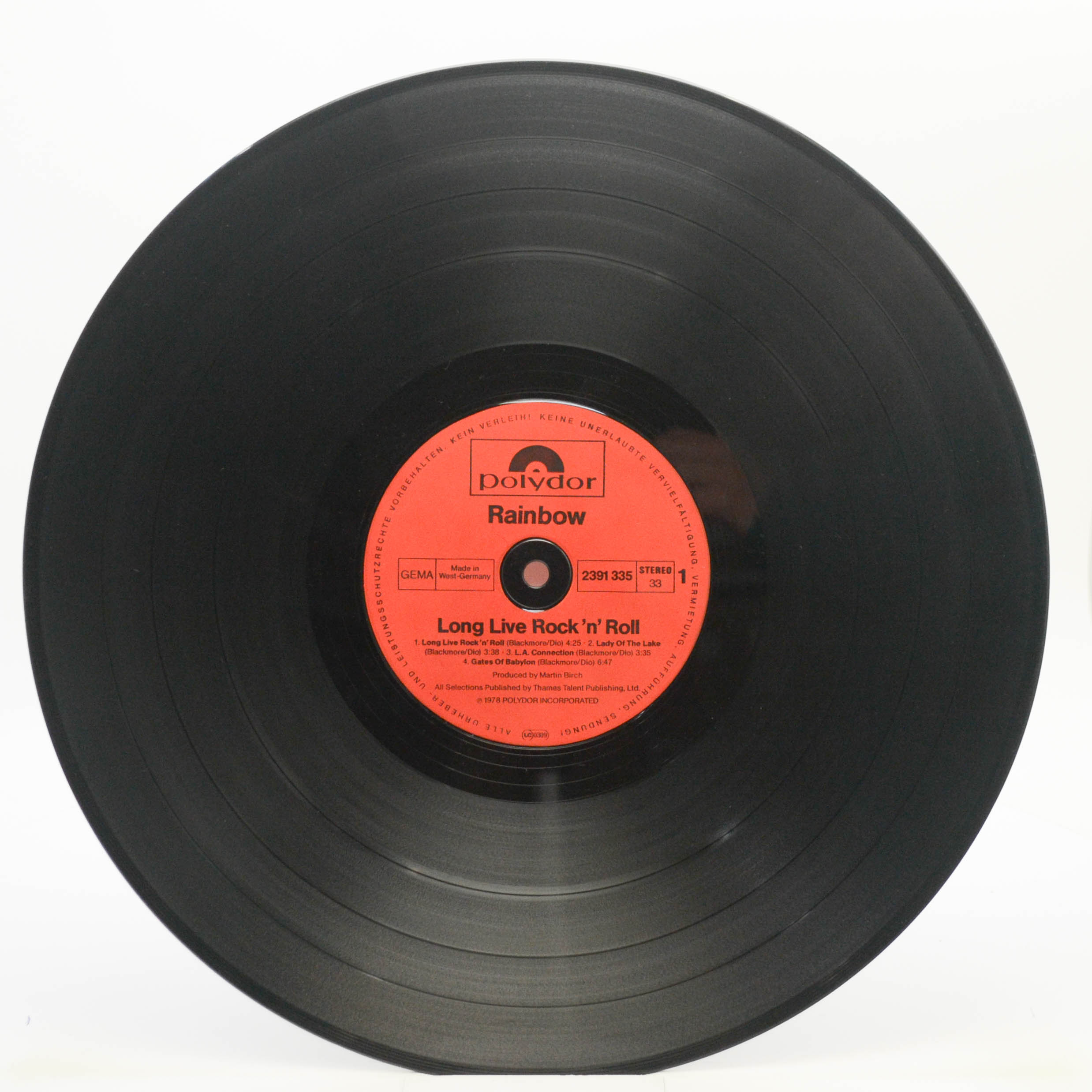 Виниловая пластинка Rainbow — Long Live Rock 'N' Roll, 1978