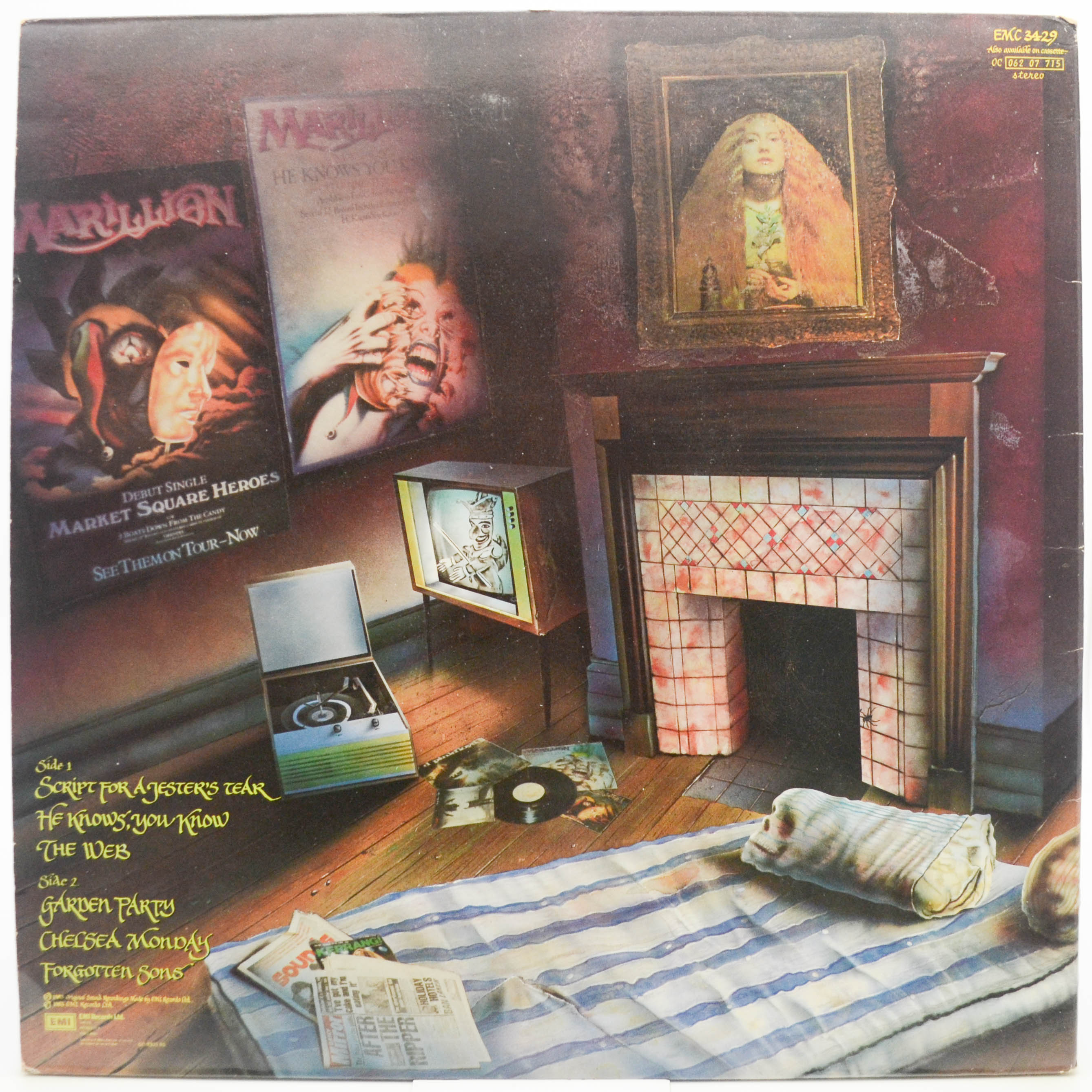 Marillion — Script For A Jester's Tear (1-st, UK), 1983