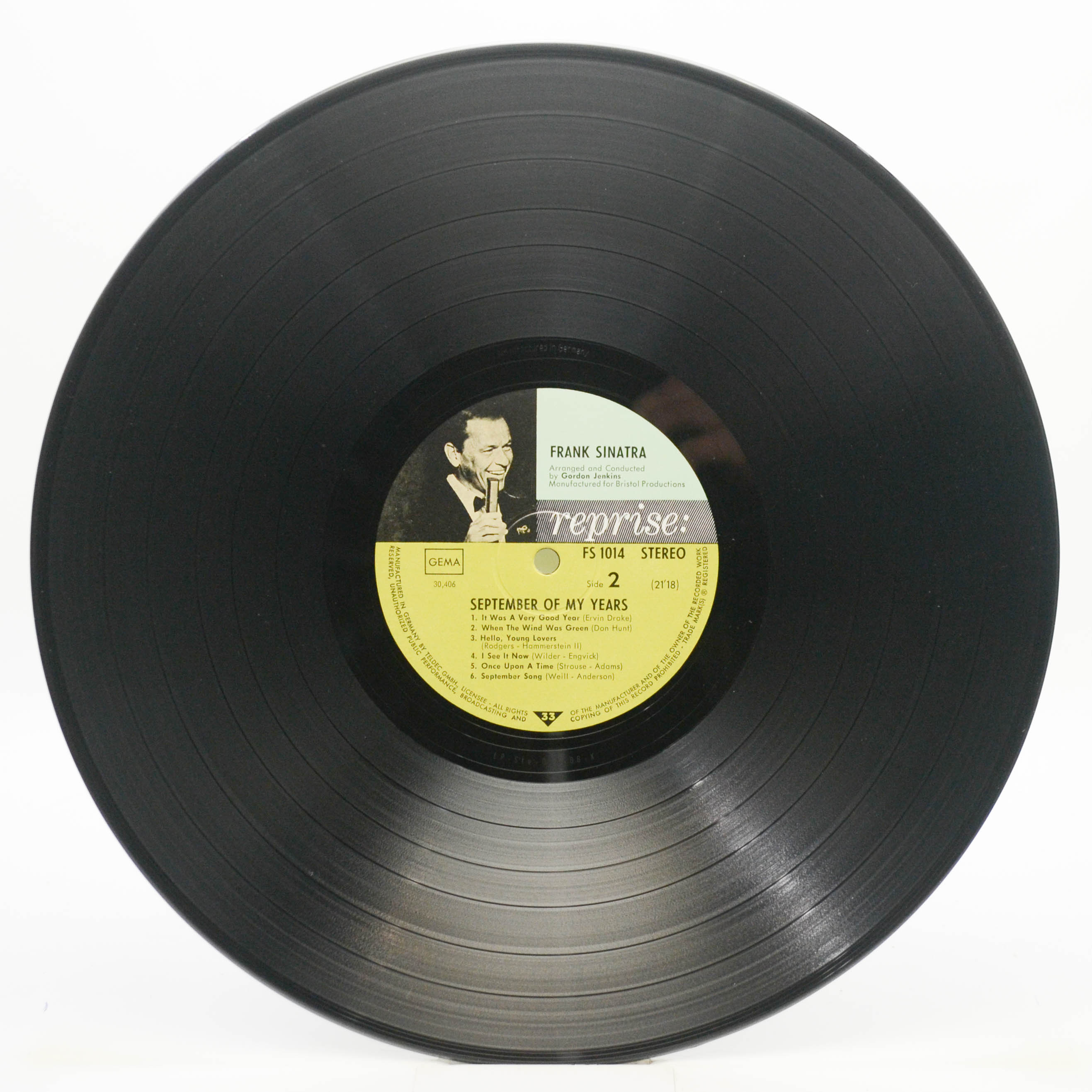 Frank Sinatra — September Of My Years, 1965