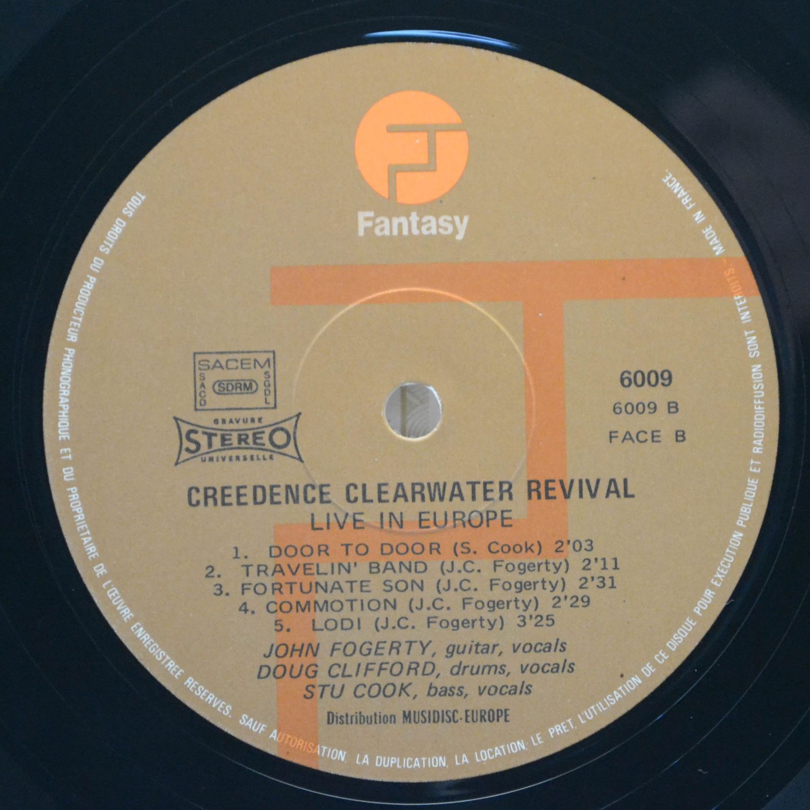 Creedence Clearwater Revival — Live In Europe, 1973