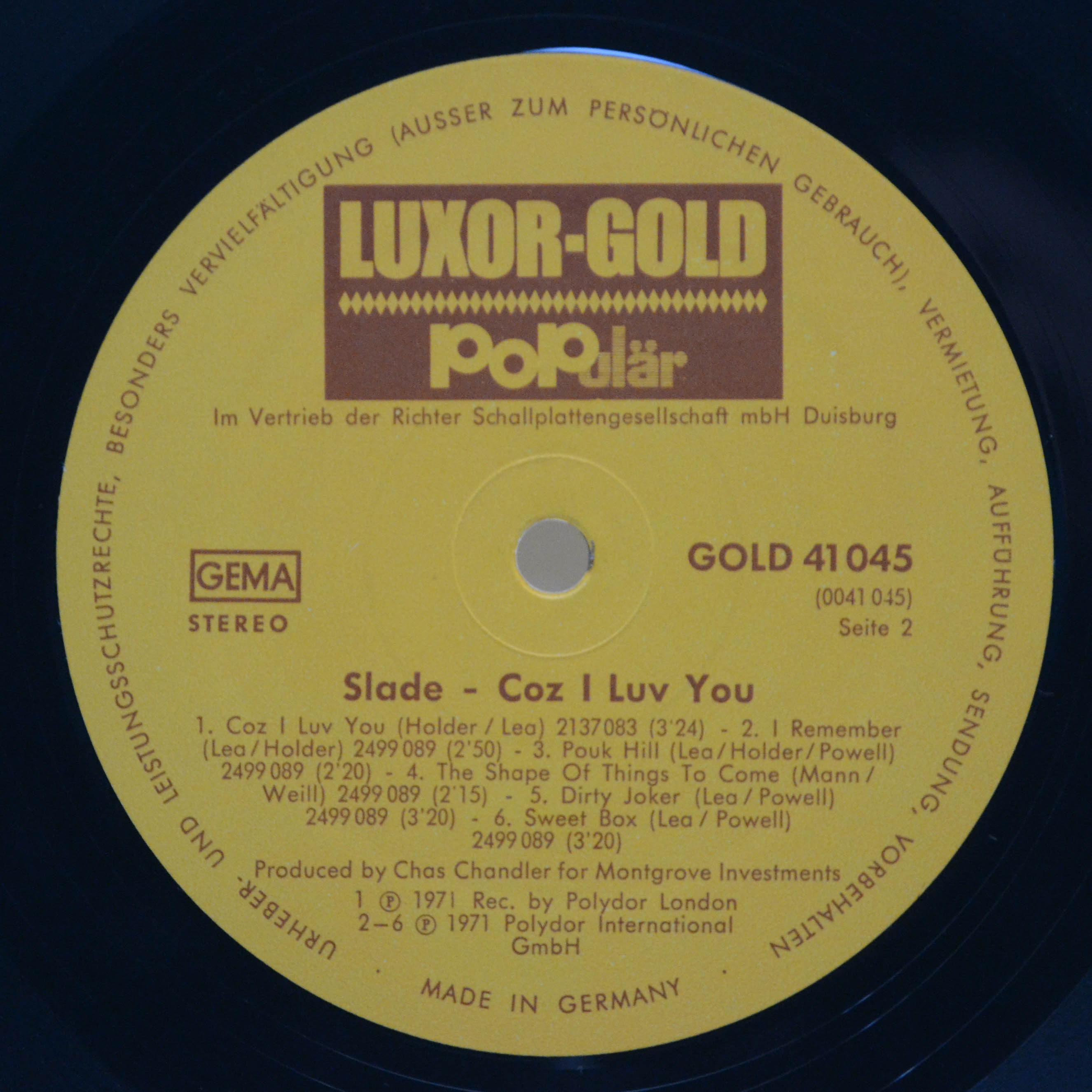 Slade — Coz I Luv You, 1972
