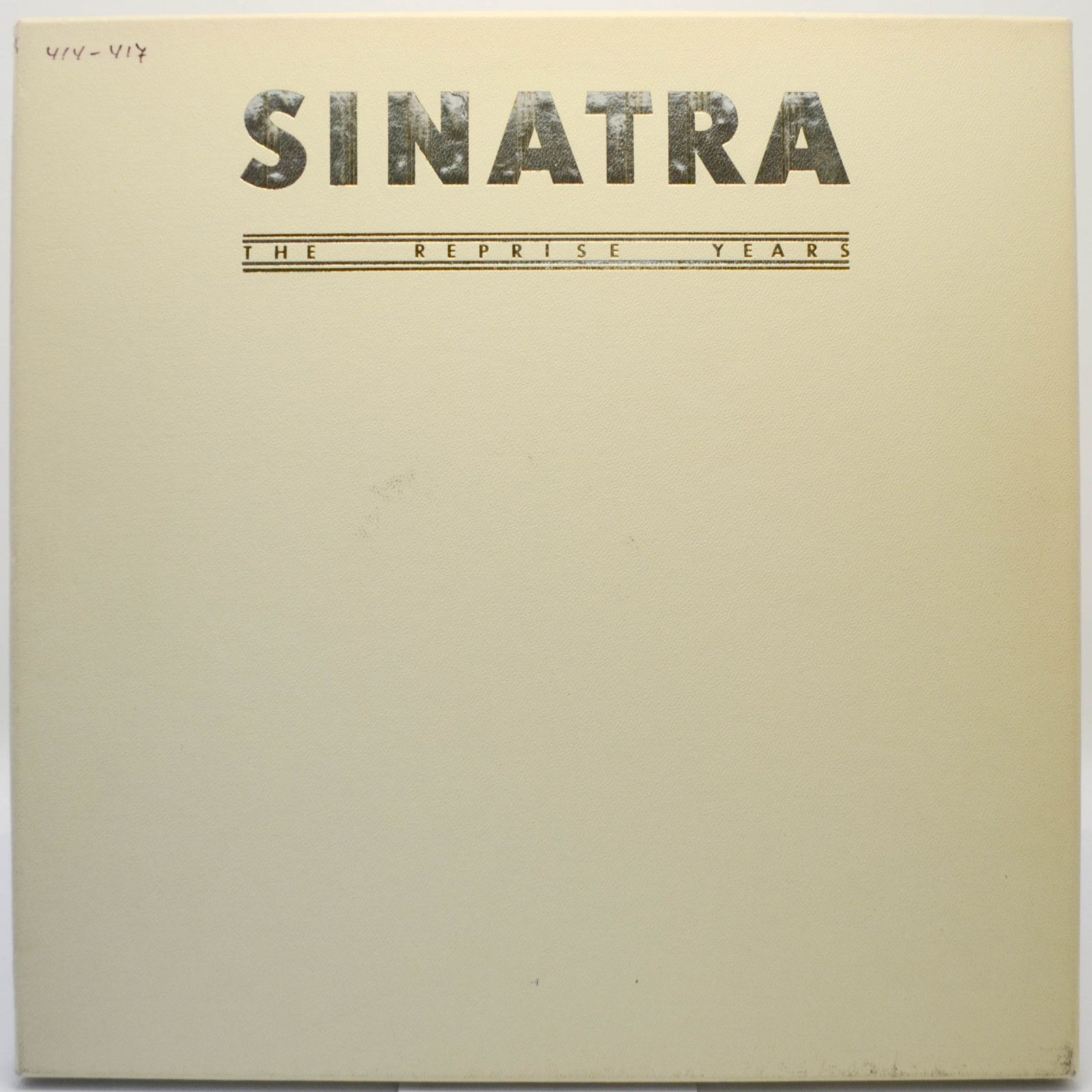 Frank Sinatra — Sinatra The Reprise Years (4LP, Box-set, booklet, UK), 1975