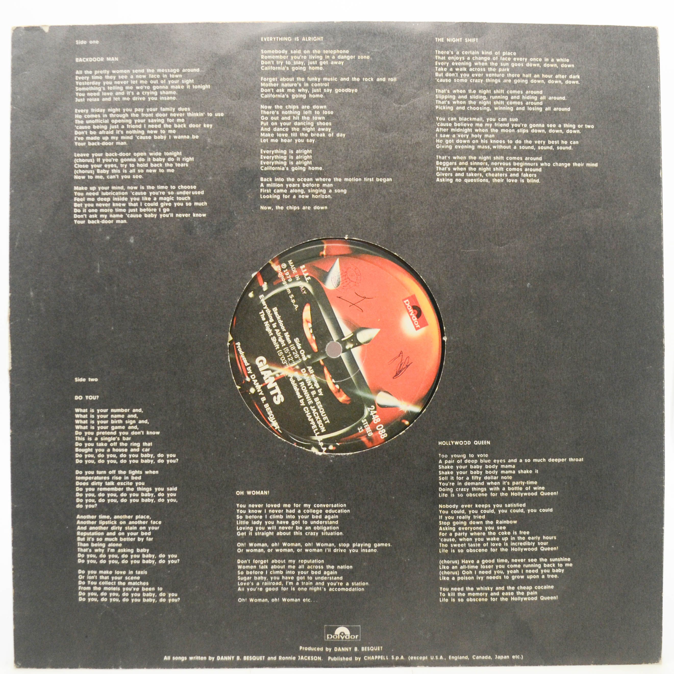 Giants — Giants, 1979