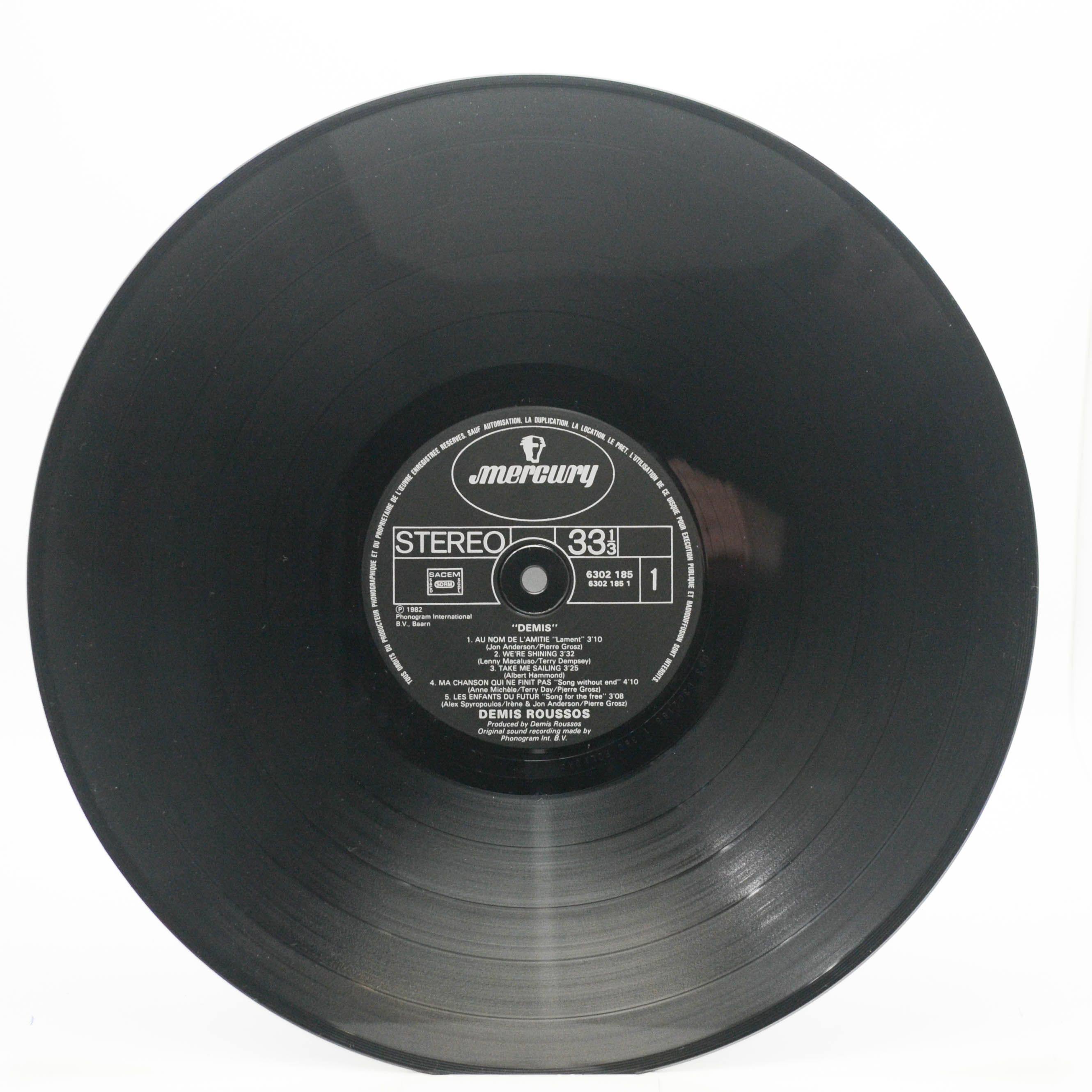Demis Roussos — Demis (1-st, France), 1982