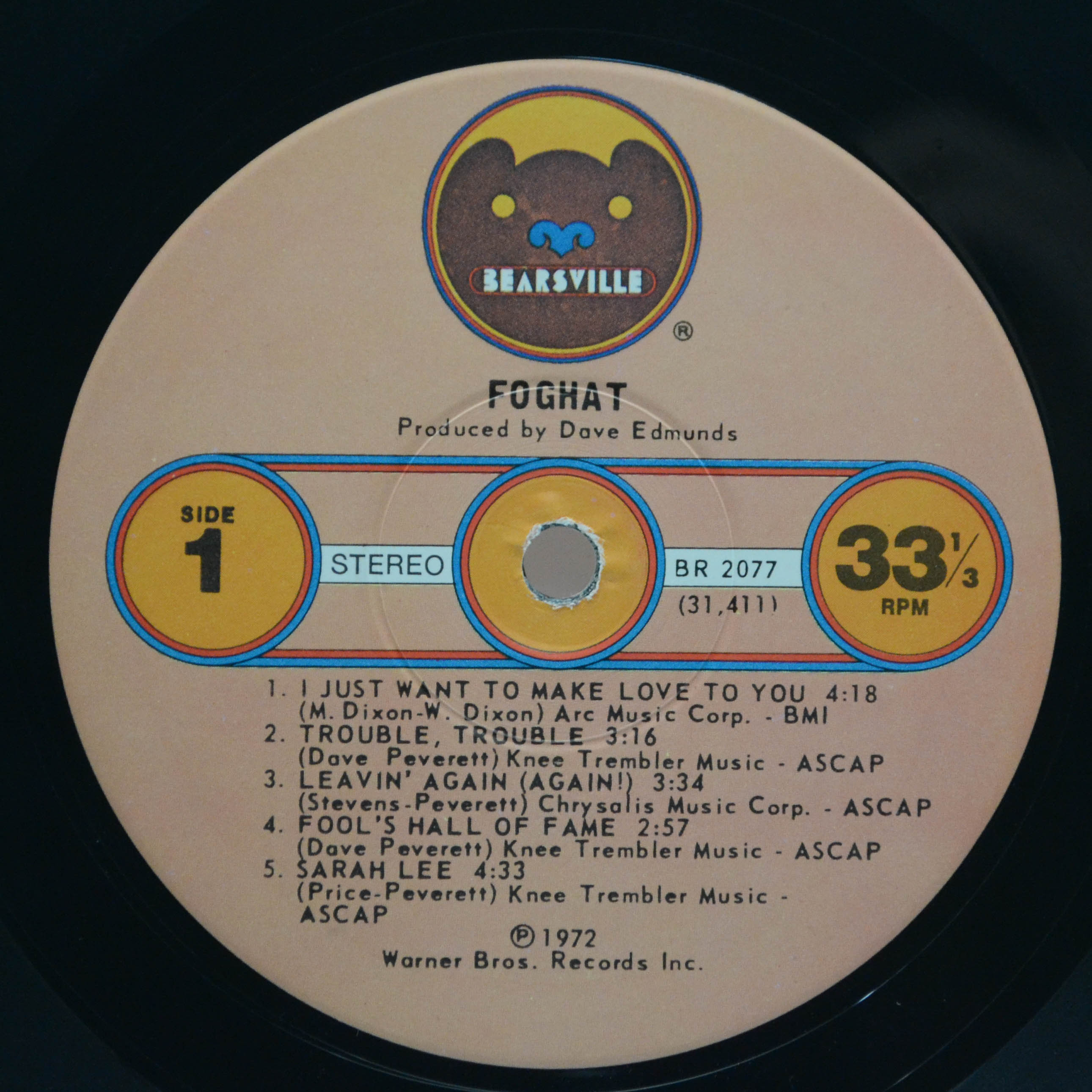 Foghat — Foghat (USA), 1972