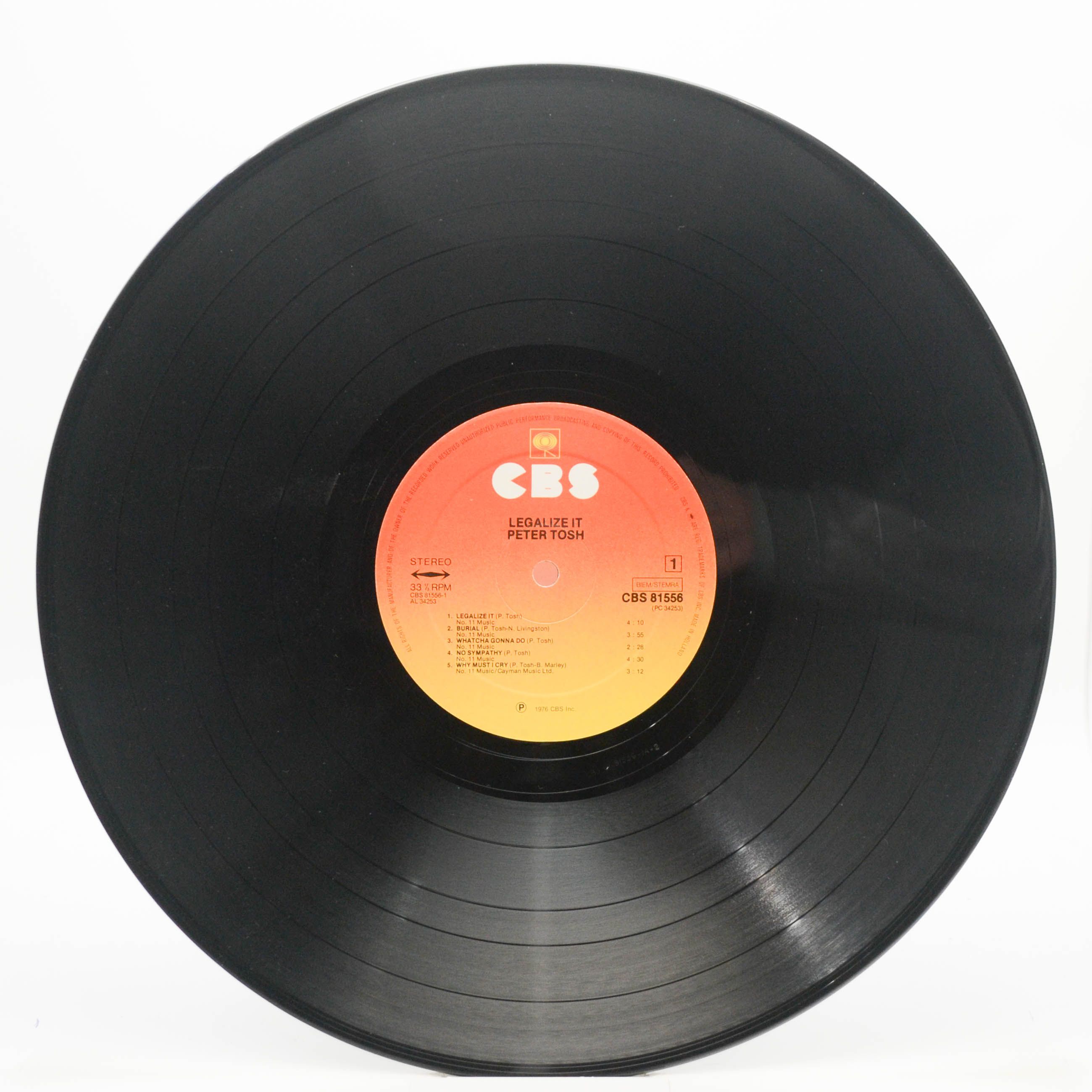 Peter Tosh — Legalize It, 1976