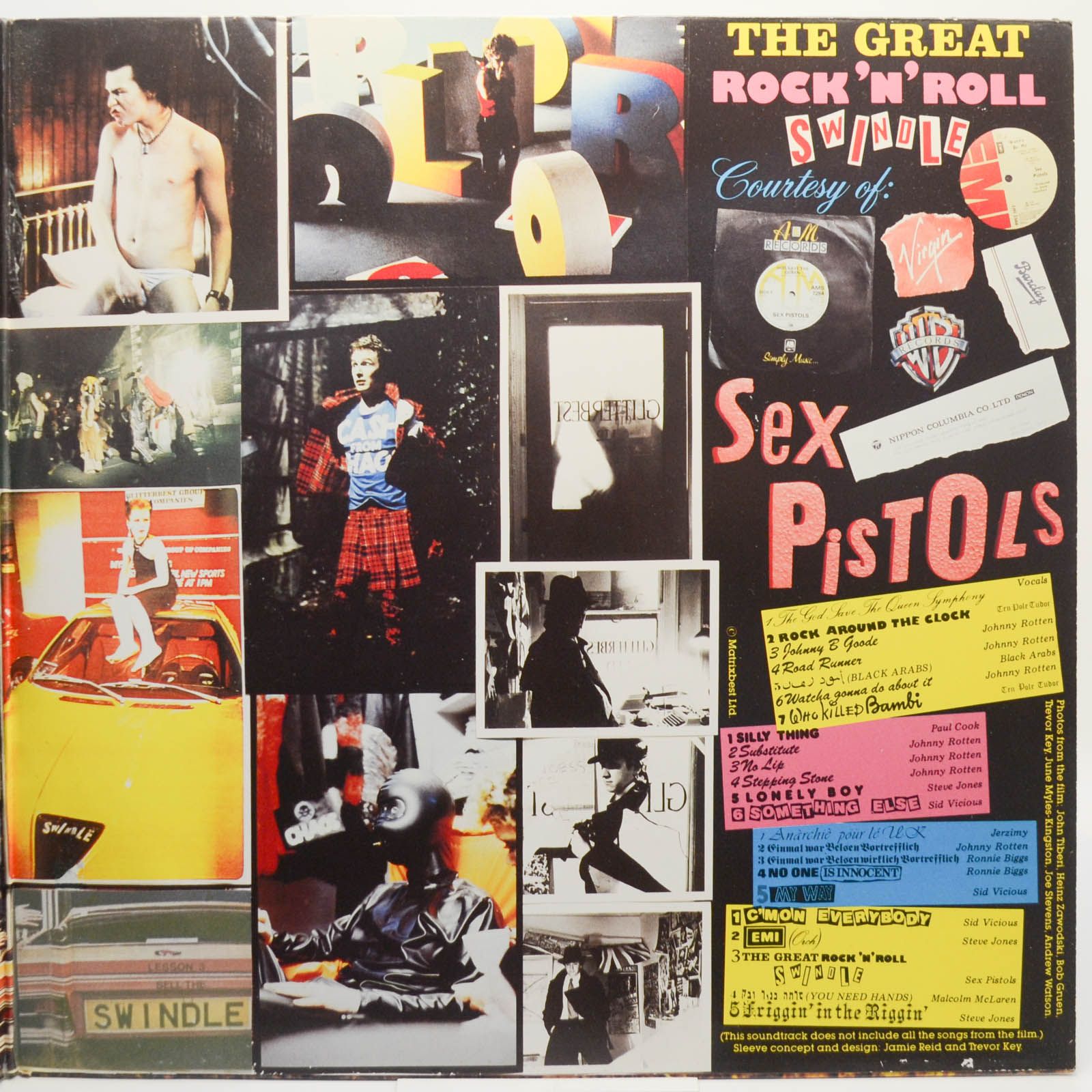 Sex Pistols — The Great Rock 'N' Roll Swindle (2LP), 1979