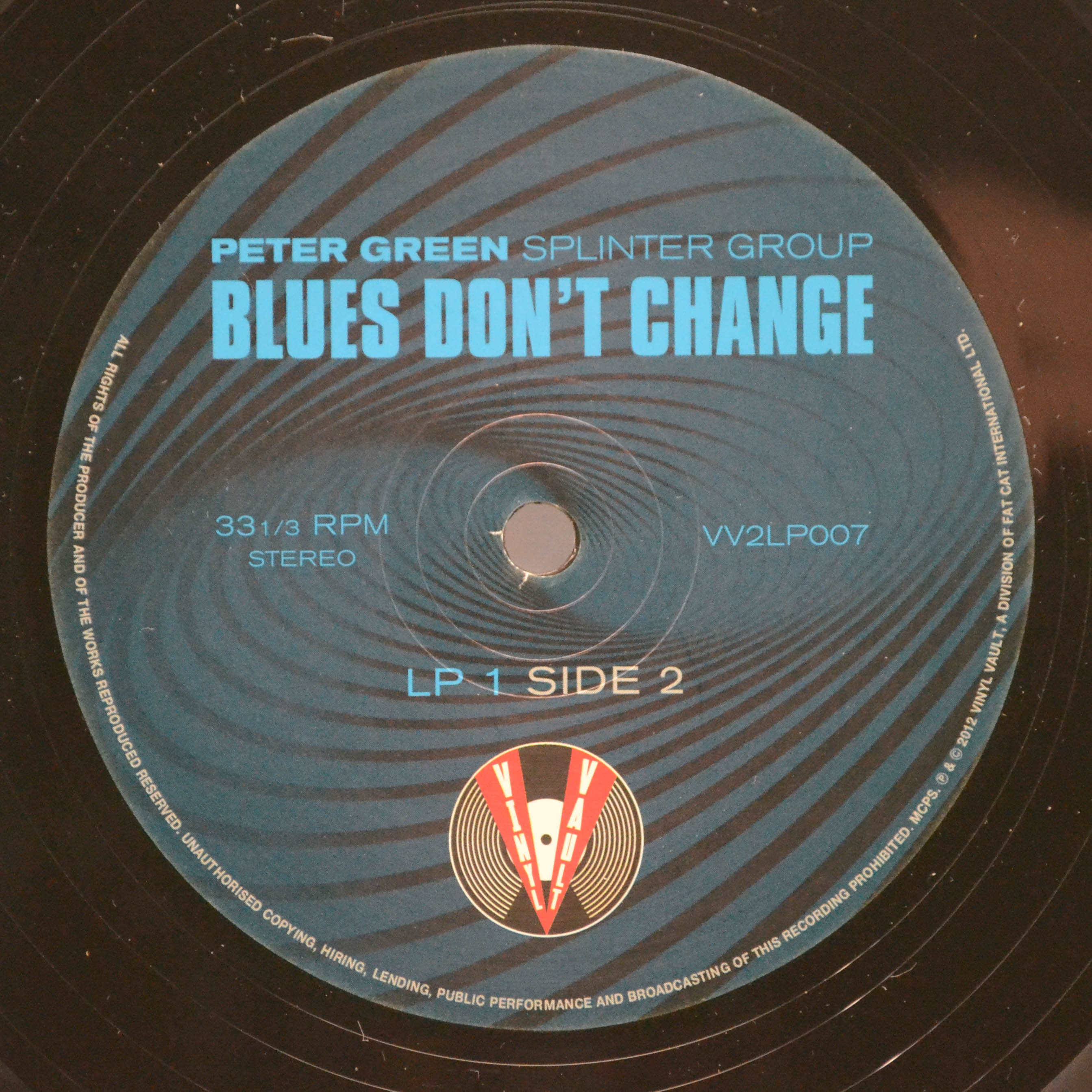 Peter Green Splinter Group — Blues Don't Change (2LP), 2001