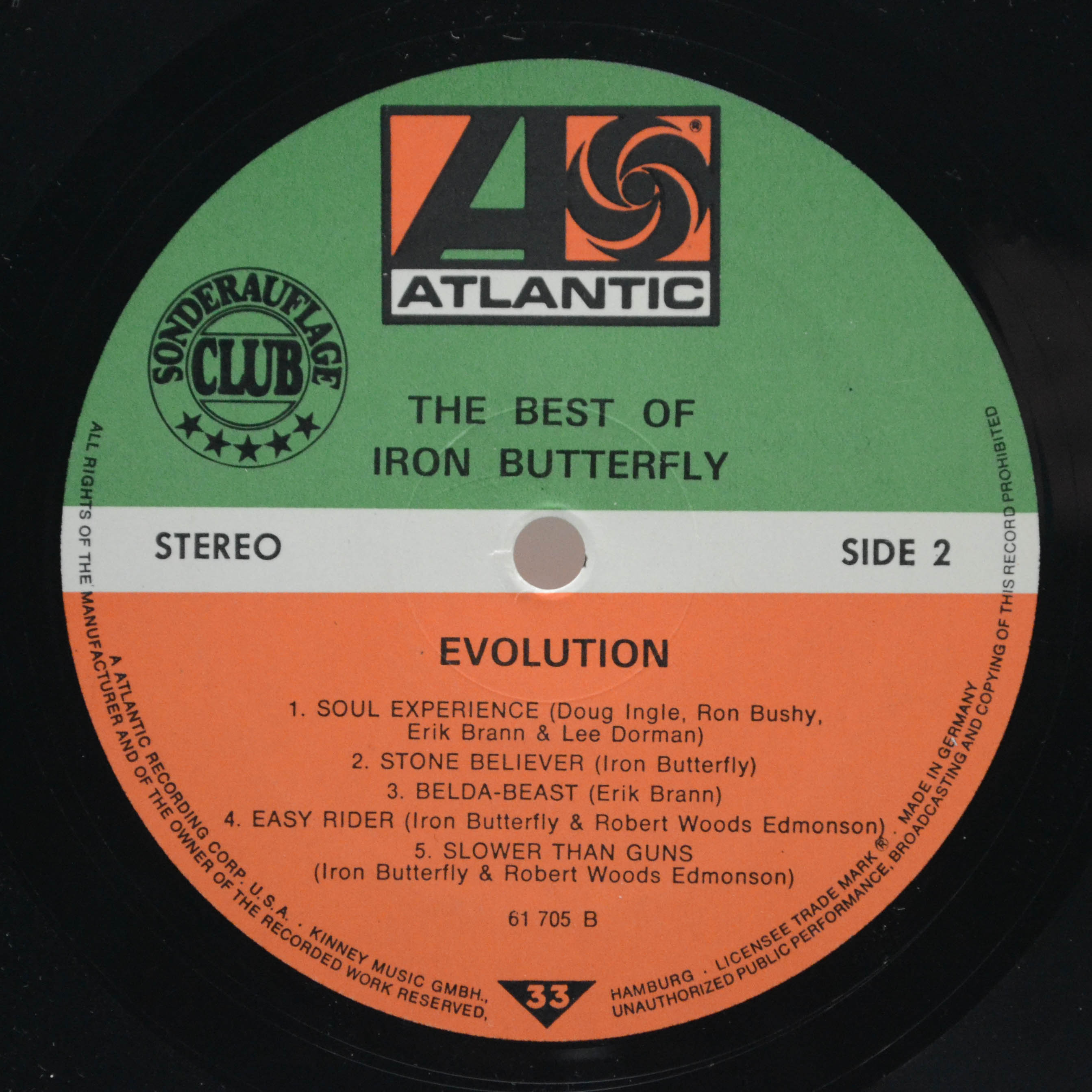 Iron Butterfly — The Best Of Iron Butterfly Evolution, 1972