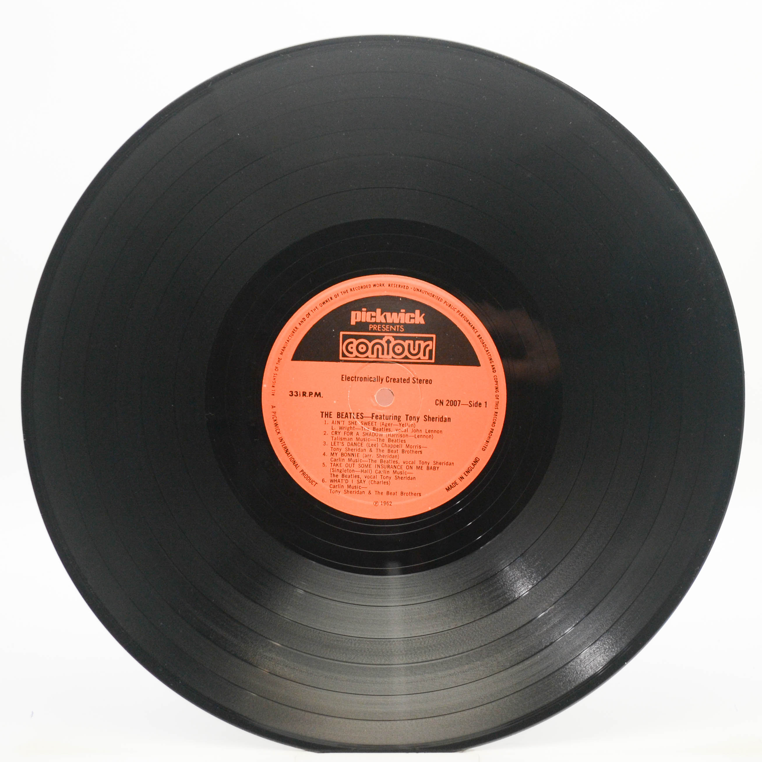 The Beatles Featuring Tony Sheridan — The Beatles Featuring Tony Sheridan (UK), 1964