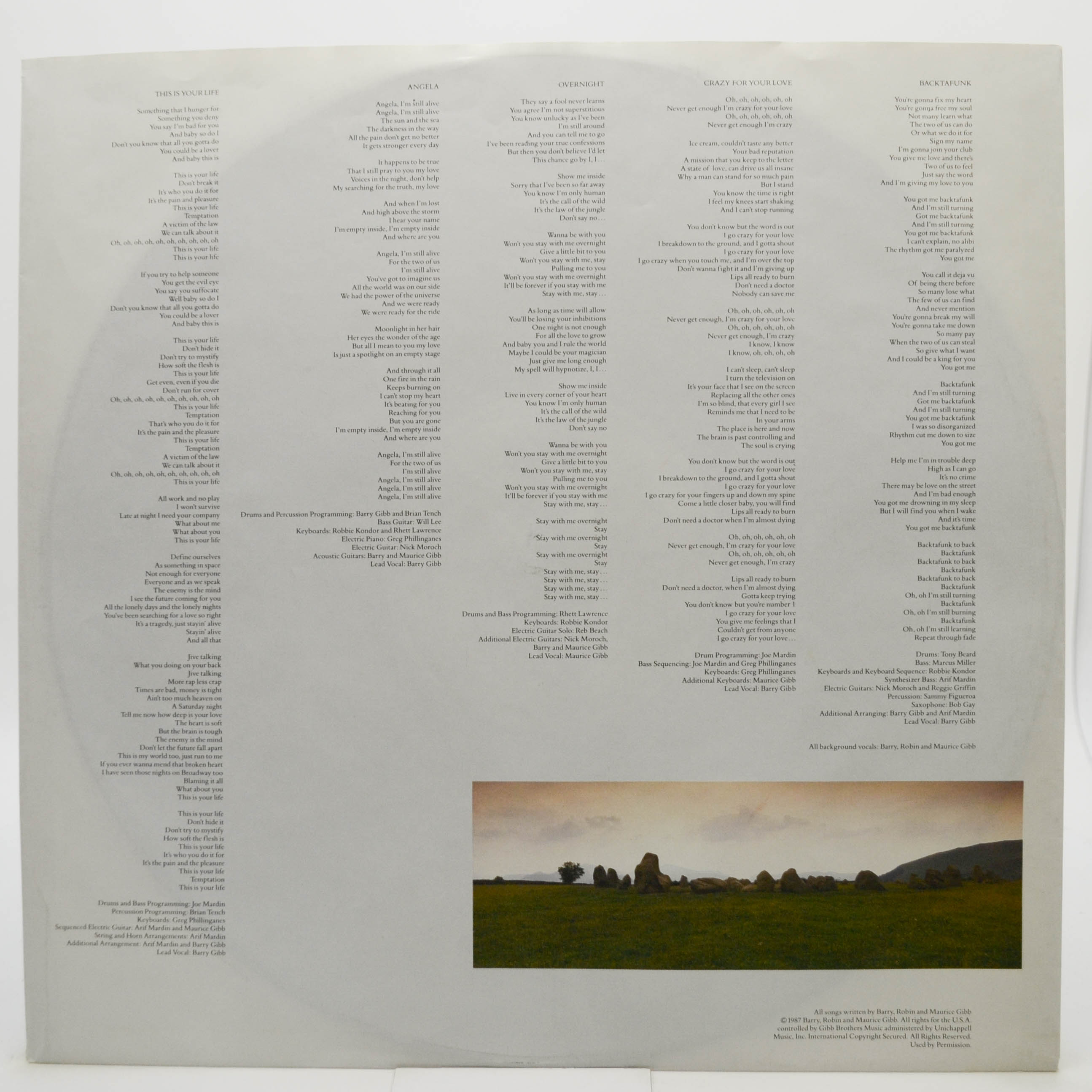 Bee Gees — E·S·P, 1987