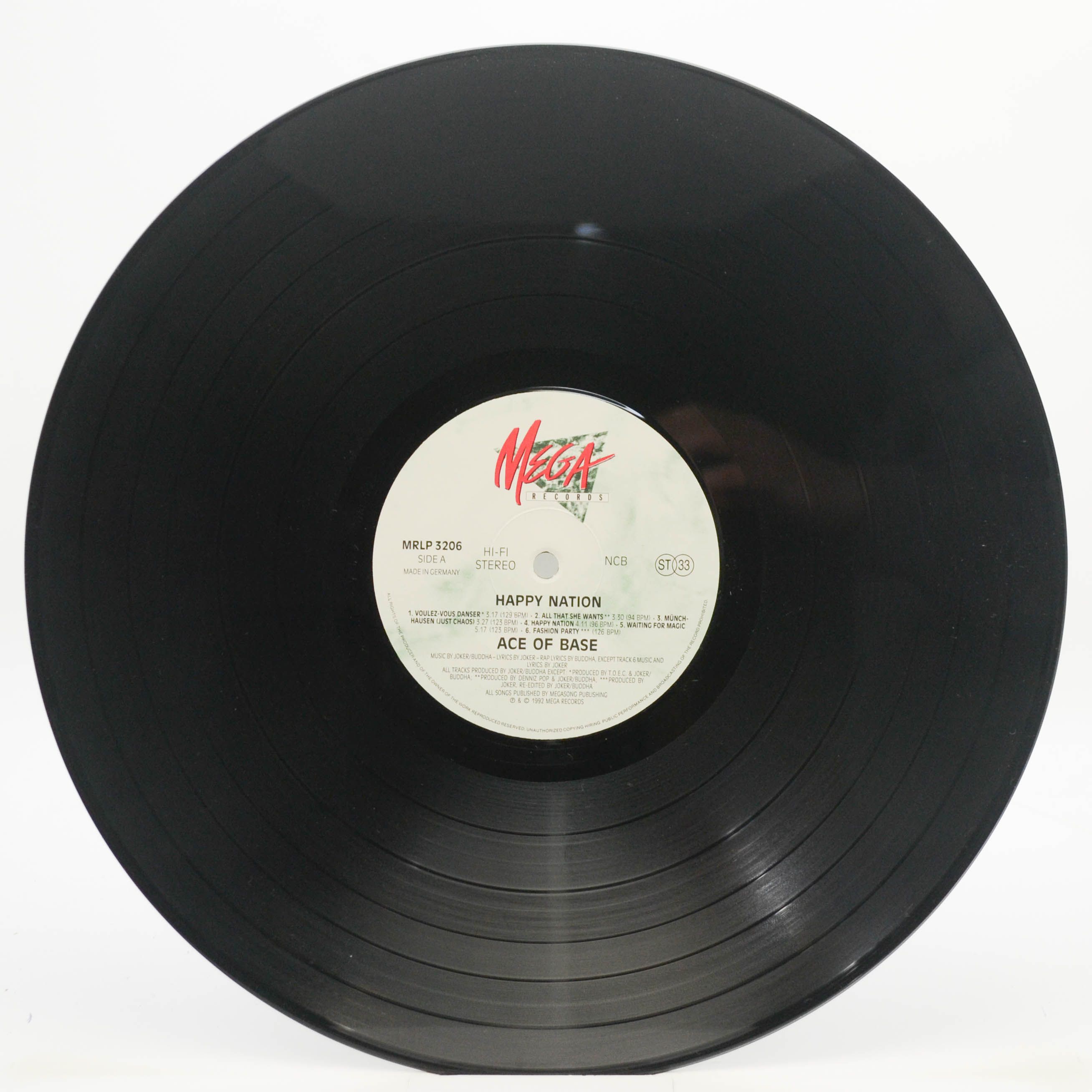 Ace Of Base — Happy Nation, 1992