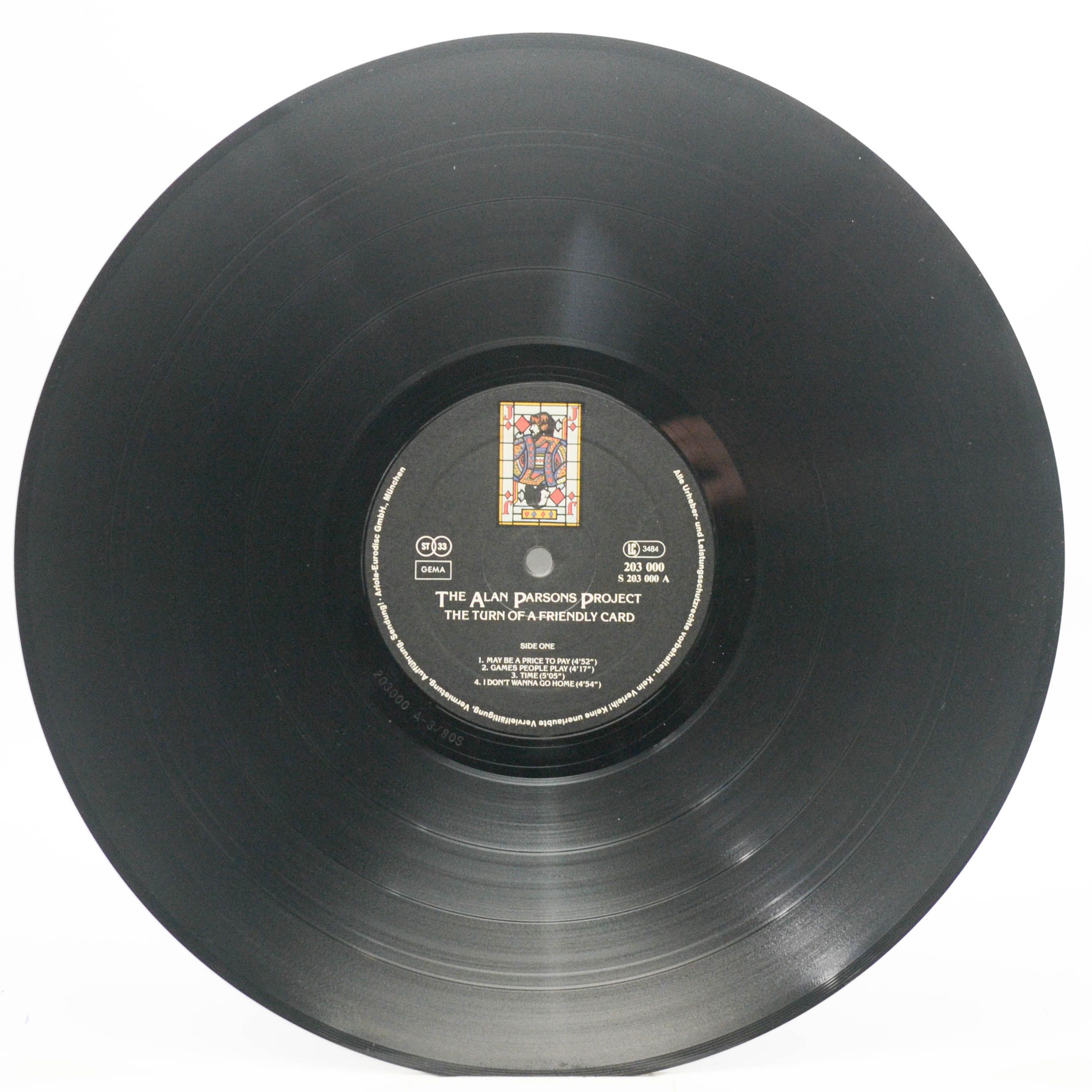 Alan Parsons Project — The Turn Of A Friendly Card, 1980