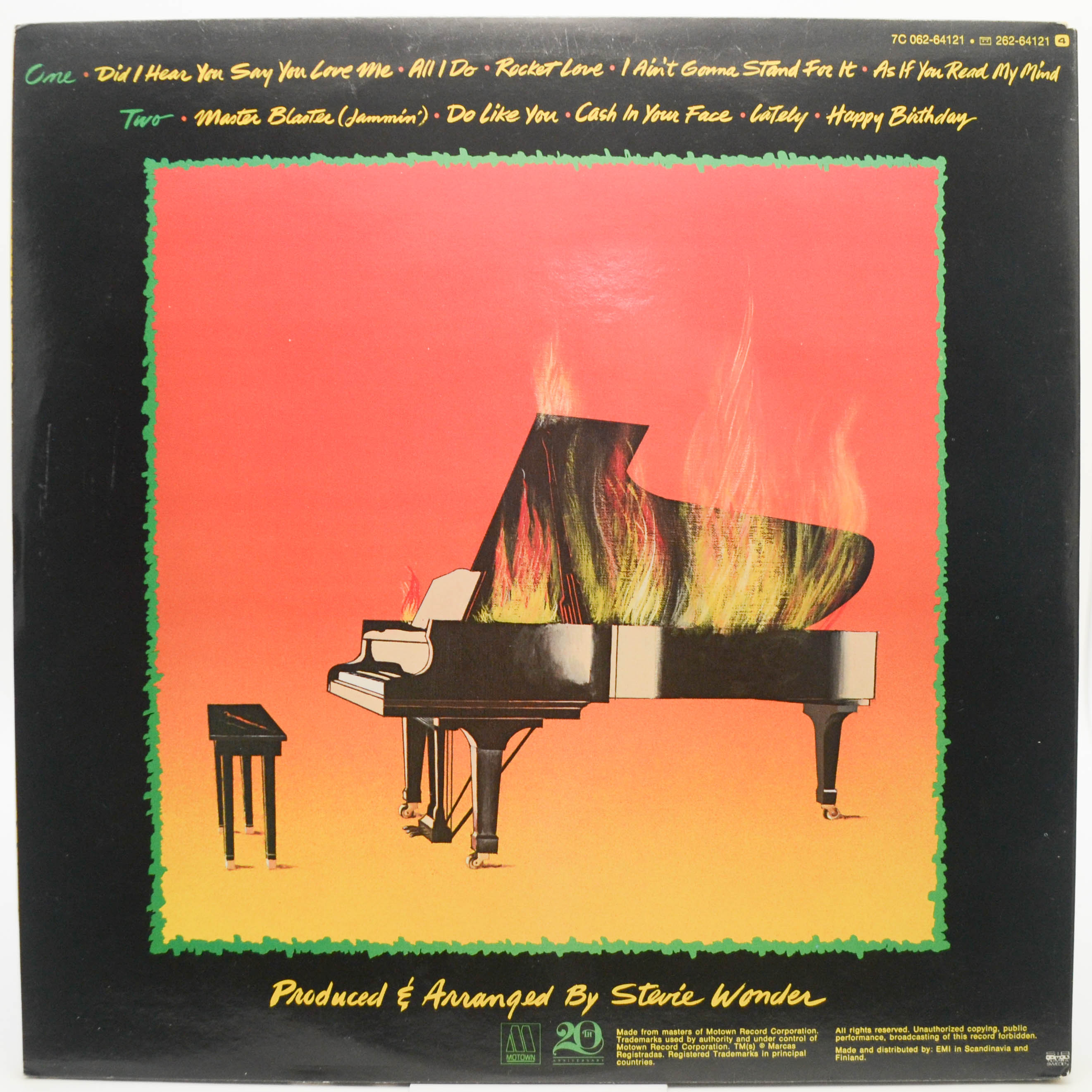 Stevie Wonder — Hotter Than July, 1980