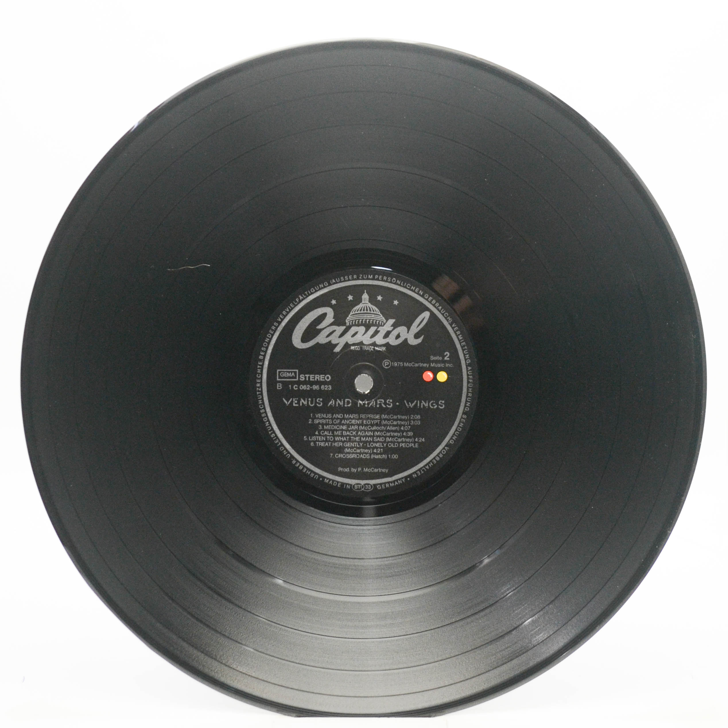 Wings — Venus And Mars (2 posters, 2 stickers), 1975