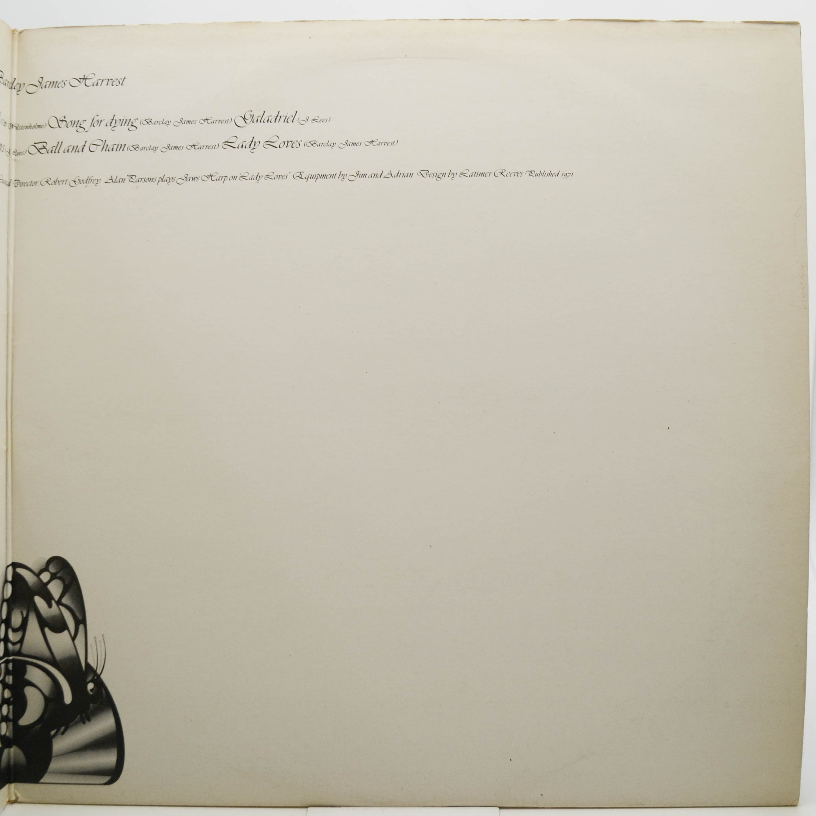 Barclay James Harvest — Once Again (1-st, UK), 1971