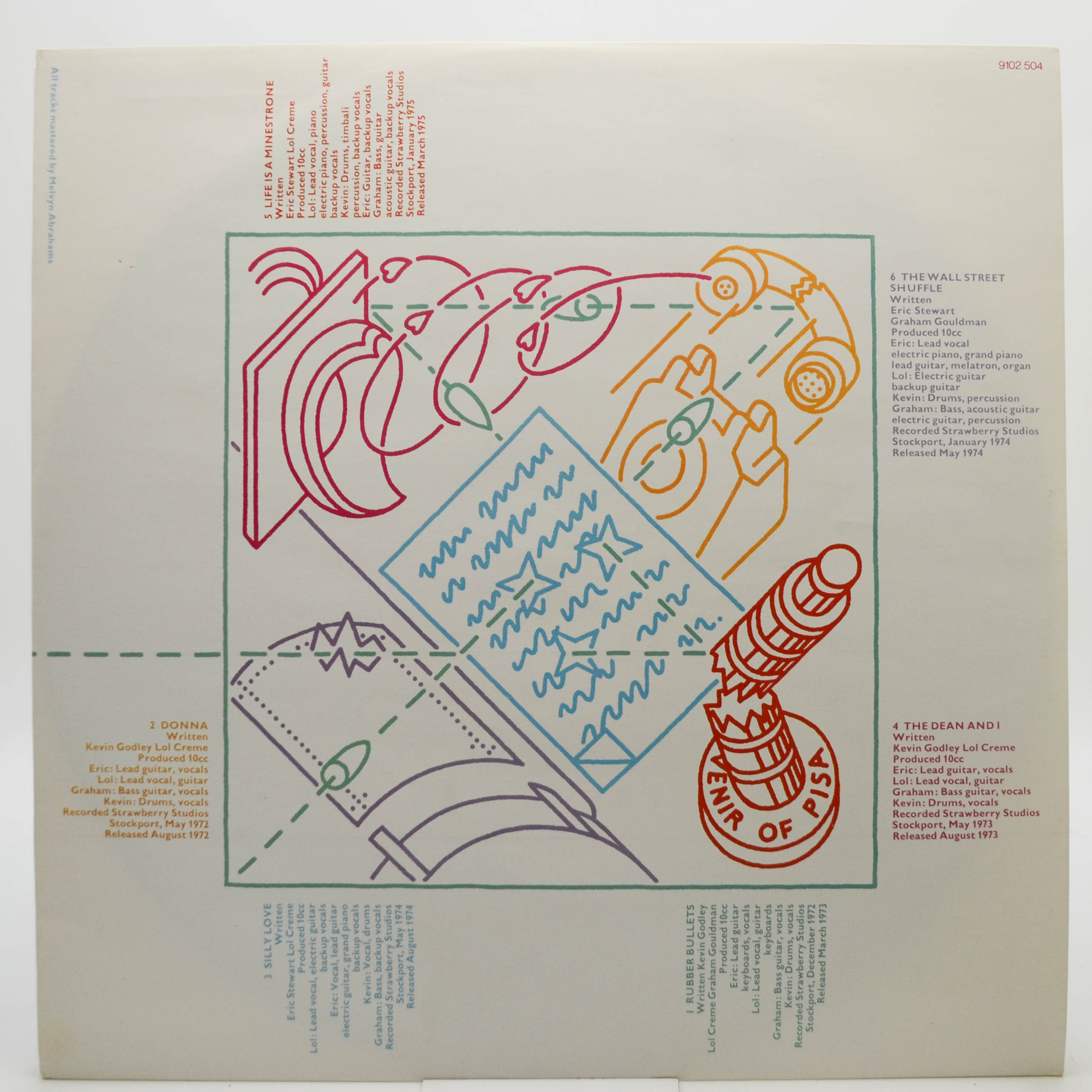 10cc — Greatest Hits 1972-1978 (1-st, UK), 1979