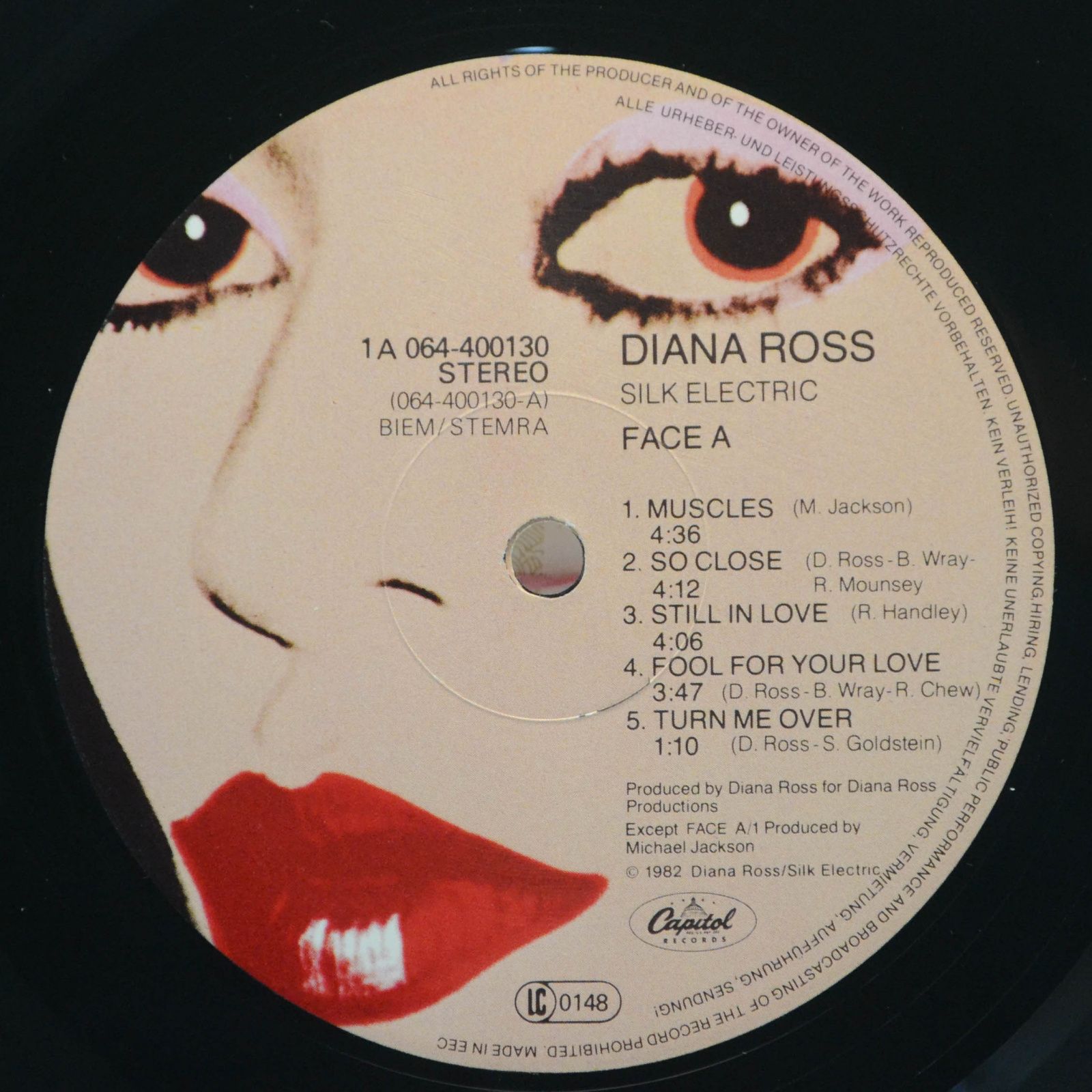 Diana Ross — Silk Electric, 1982
