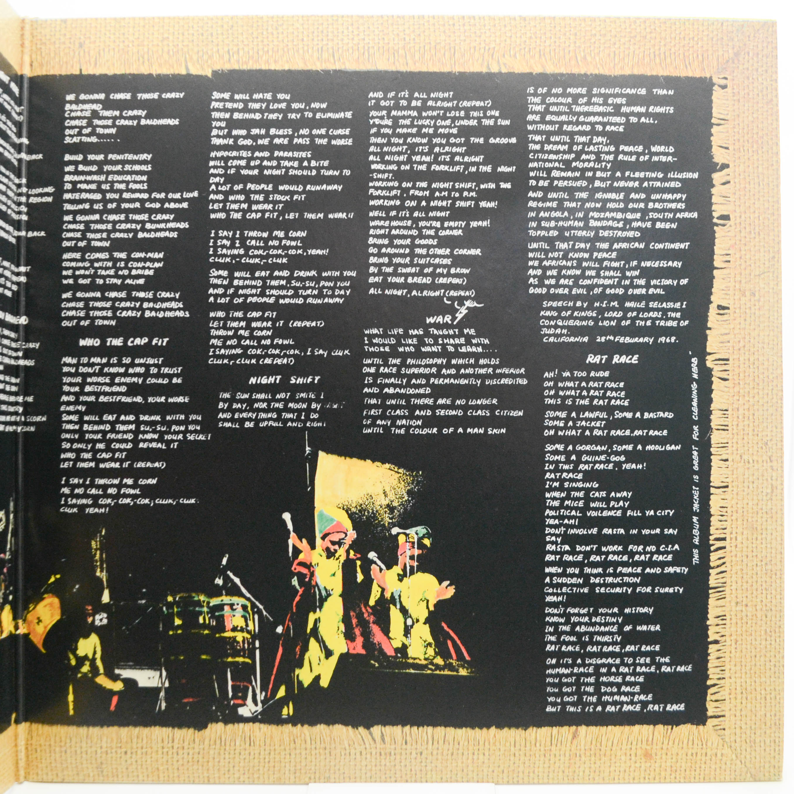 Виниловая пластинка Bob Marley & The Wailers — Rastaman Vibration, 1976