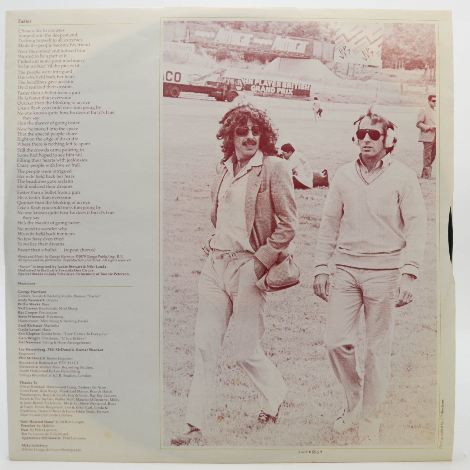 George Harrison — George Harrison (USA), 1979
