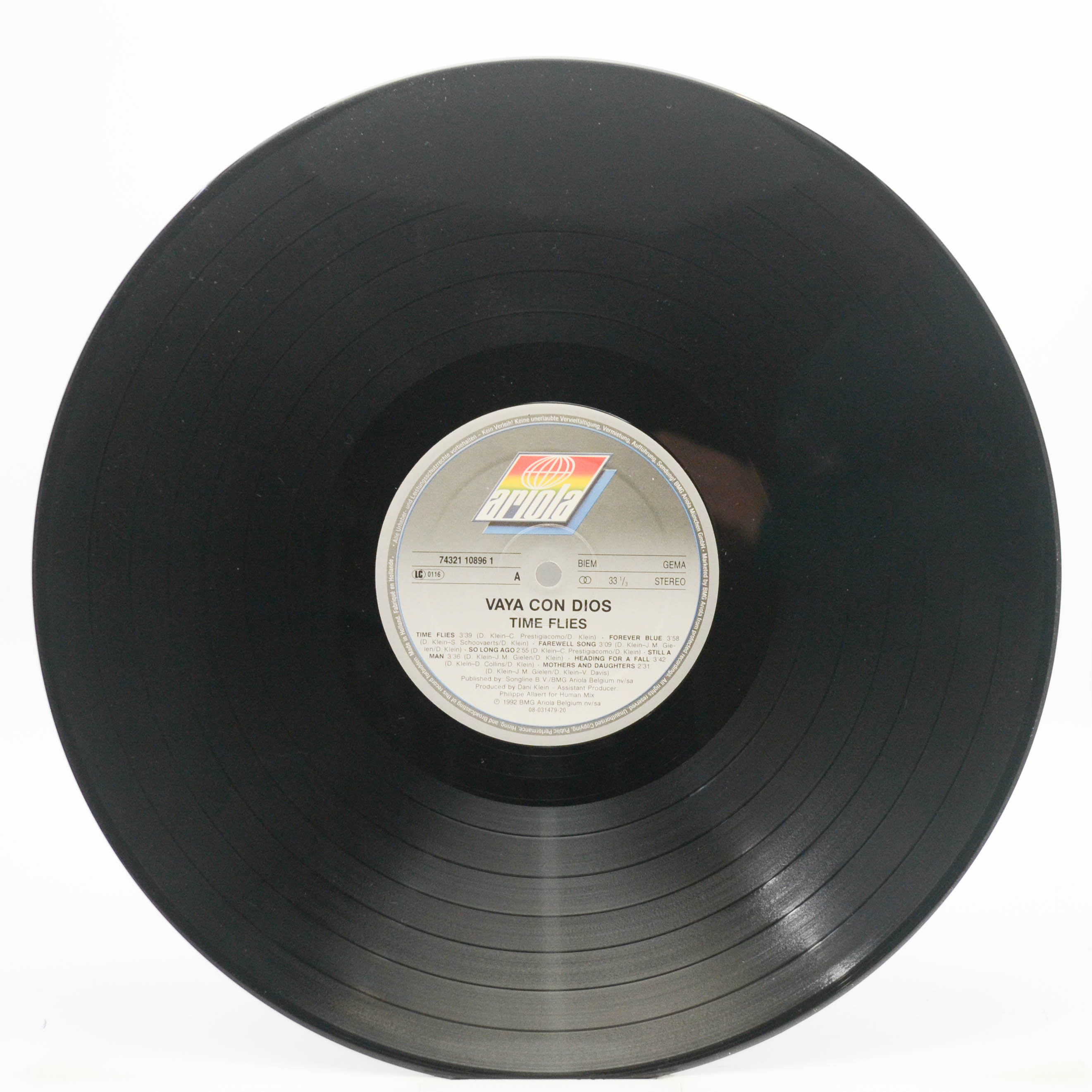 Vaya Con Dios — Time Flies, 1992