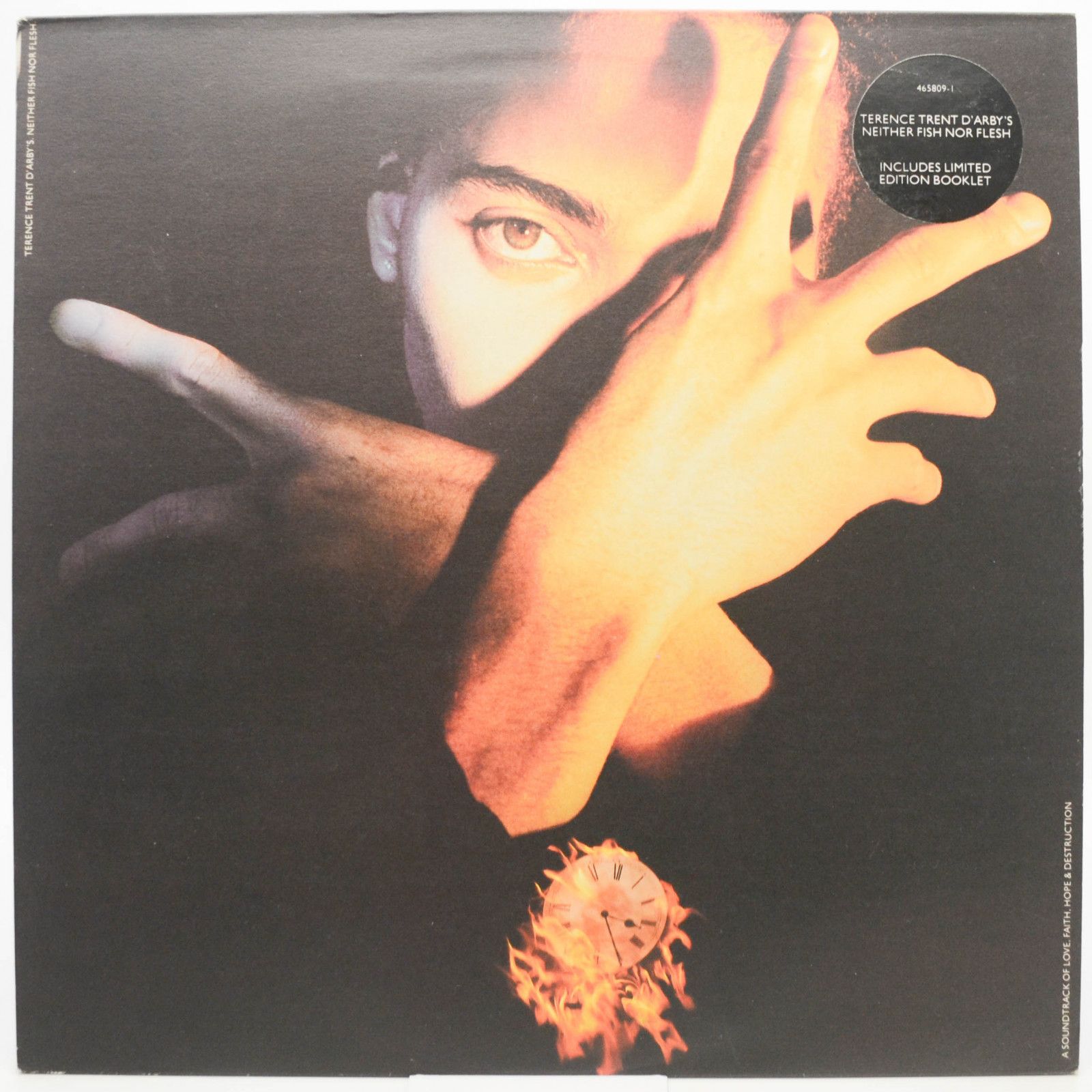 Terence Trent D'Arby — Terence Trent D'Arby's Neither Fish Nor Flesh: A Soundtrack Of Love, Faith, Hope And Destruction (UK, booklet), 1989