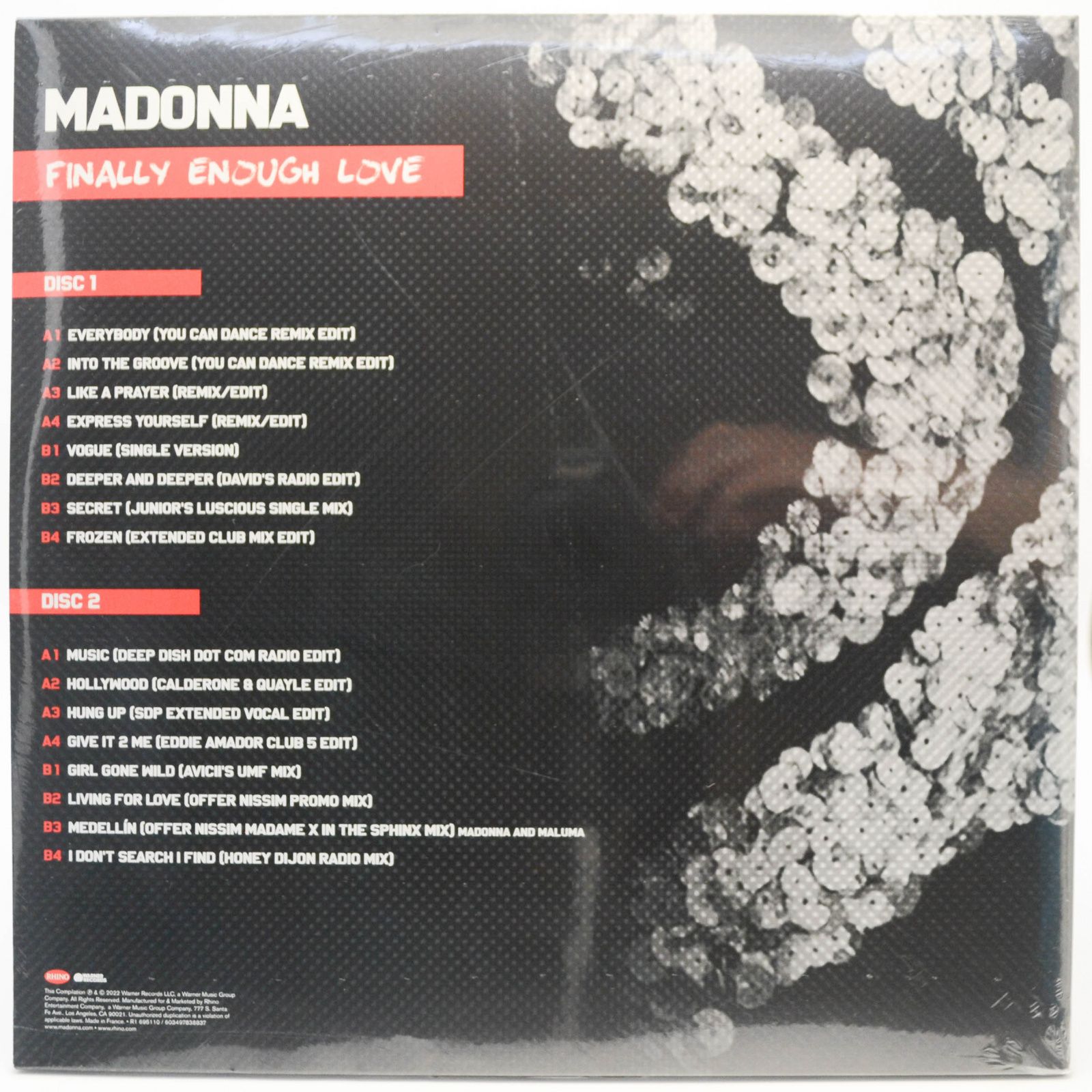 Madonna — Finally Enough Love (2LP), 2022