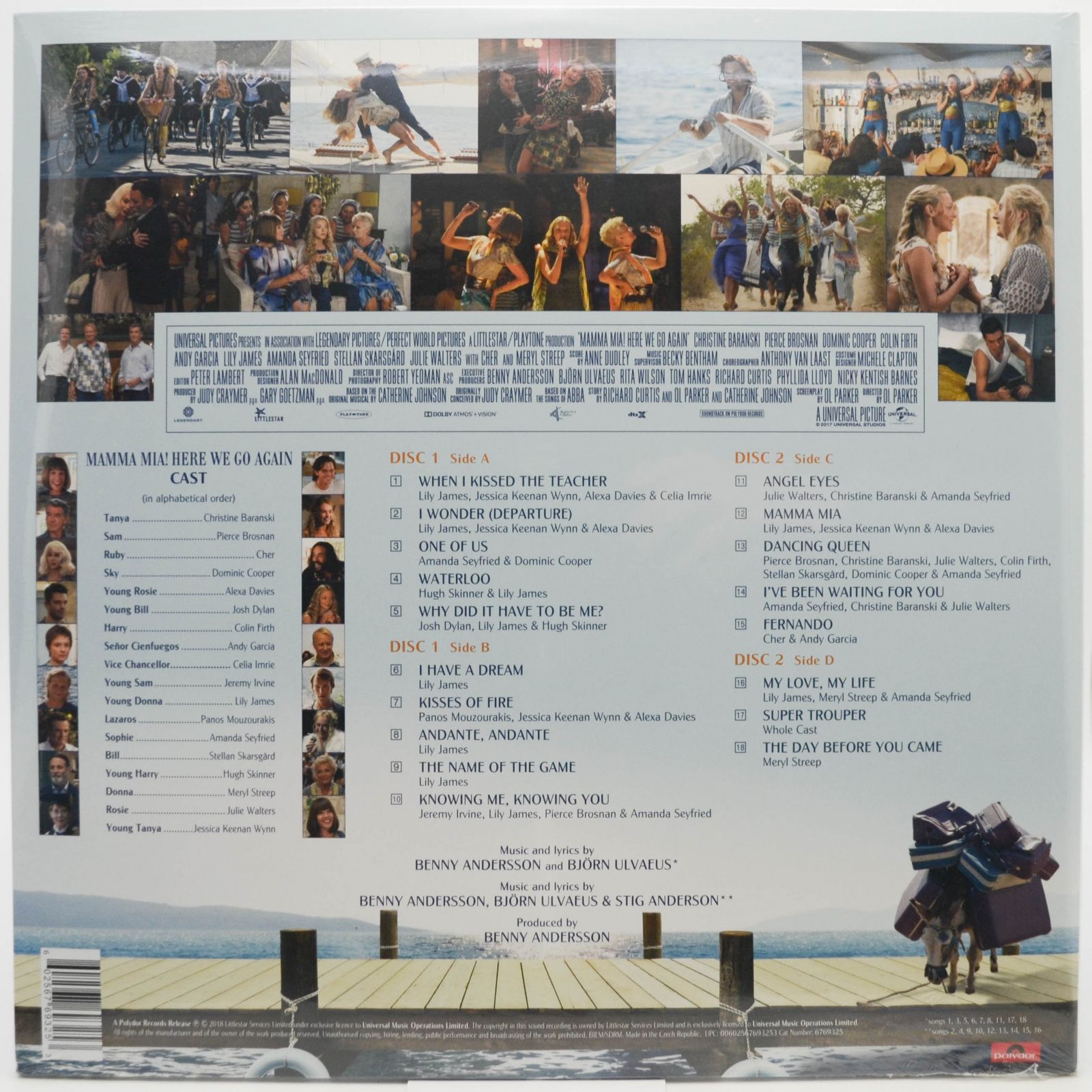 Various — Mamma Mia! Here We Go Again (The Movie Soundtrack Featuring The Songs Of ABBA) (2LP), 2018