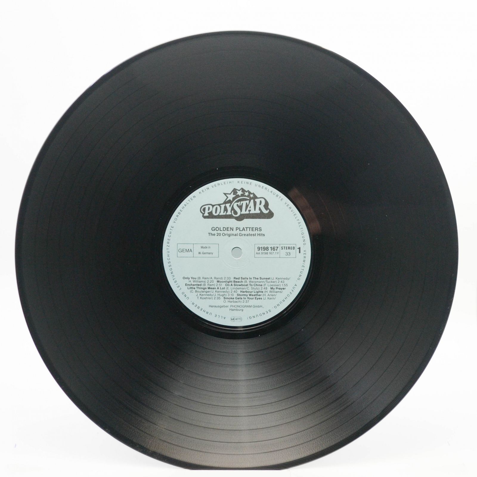 Platters — Golden Platters - The 20 Original Greatest Hits, 1979