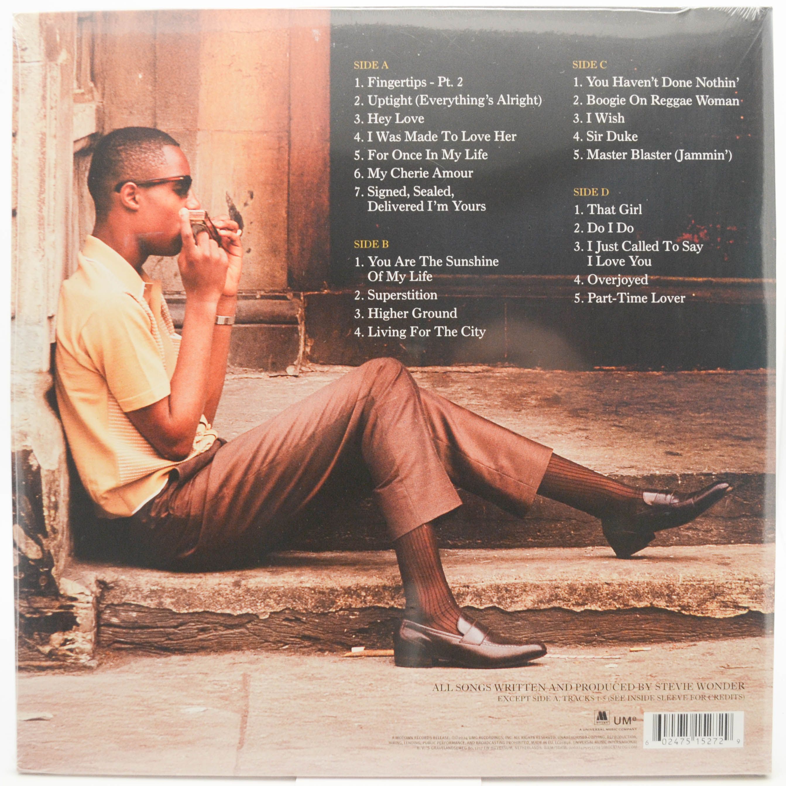 Stevie Wonder — The Definitive Collection (2LP), 2002