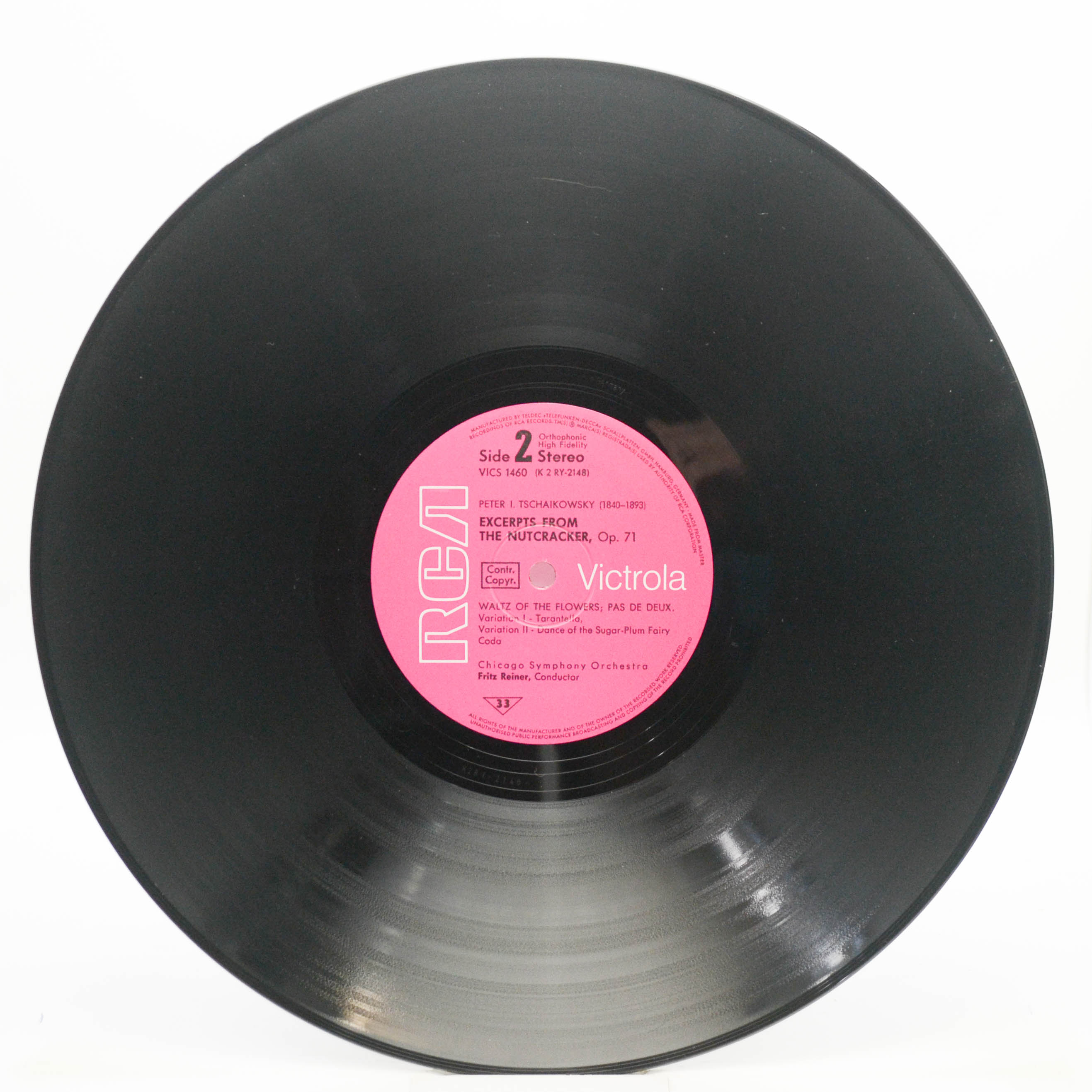 Peter Tschaikowski, Chicago Symphony Orchestra, Fritz Reiner — Der Nussknacker Auszüge, 1960