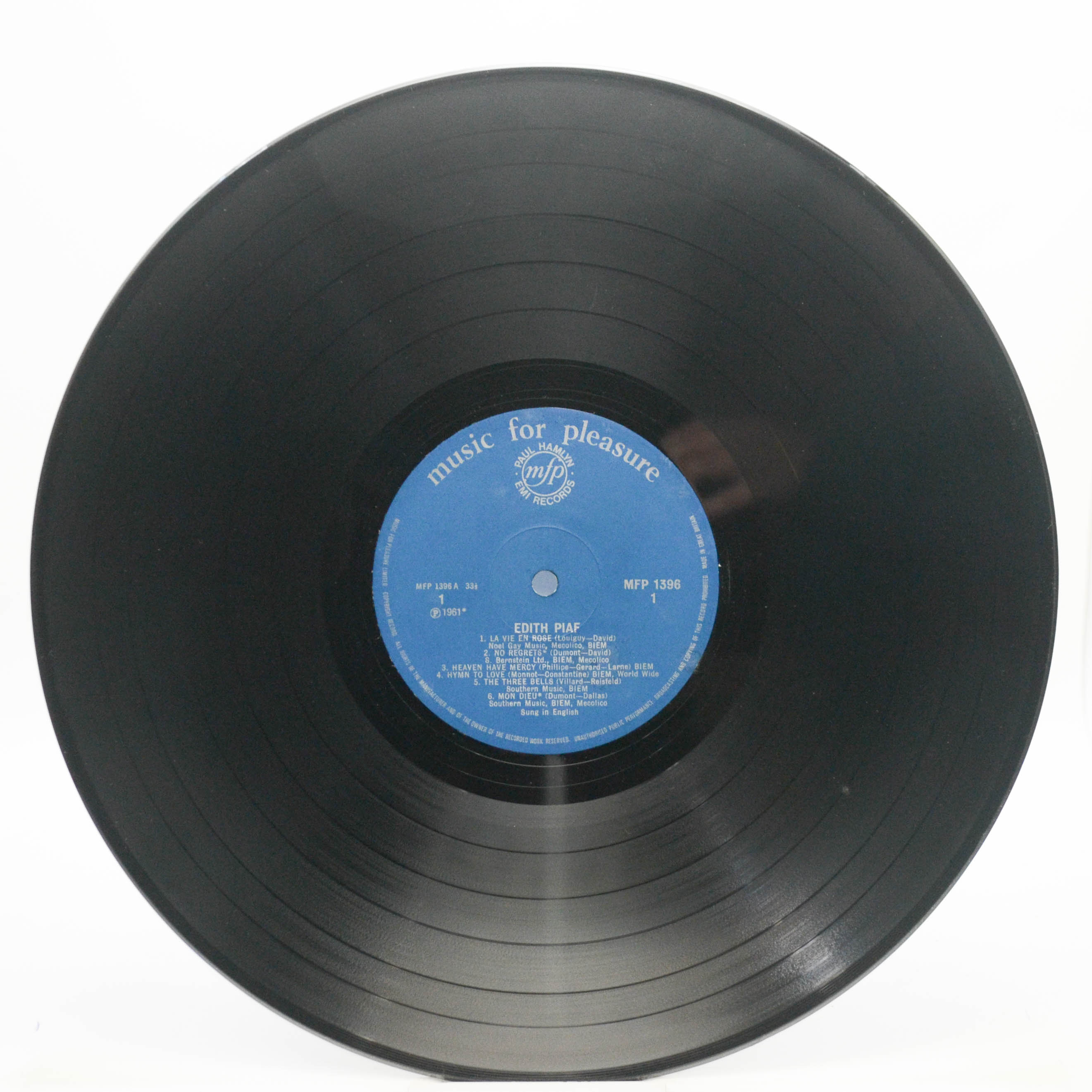 Edith Piaf — Edith Piaf (UK), 1972