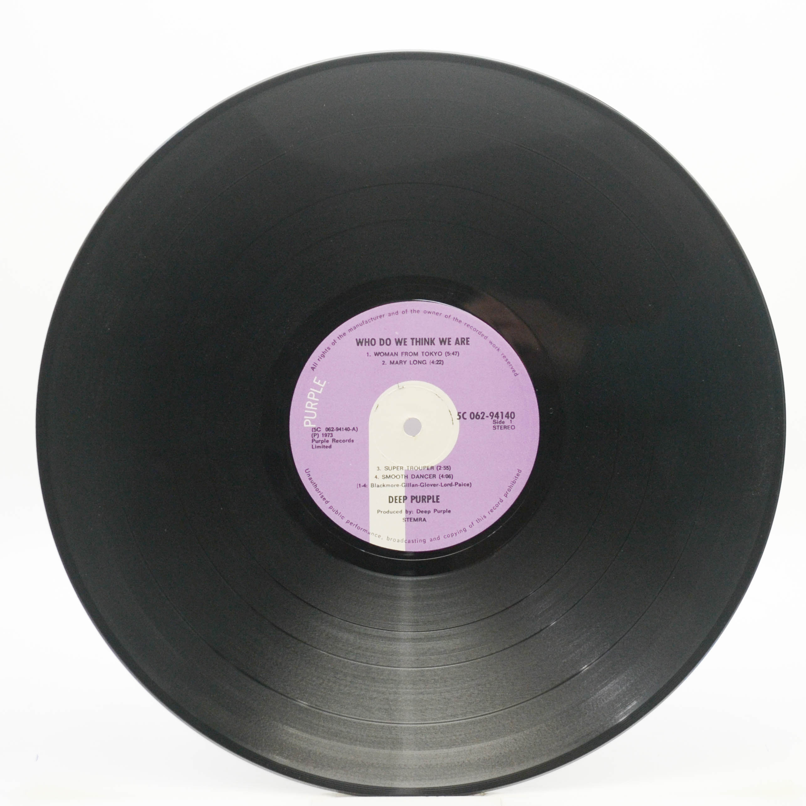 Deep Purple — Who Do We Think We Are, 1973