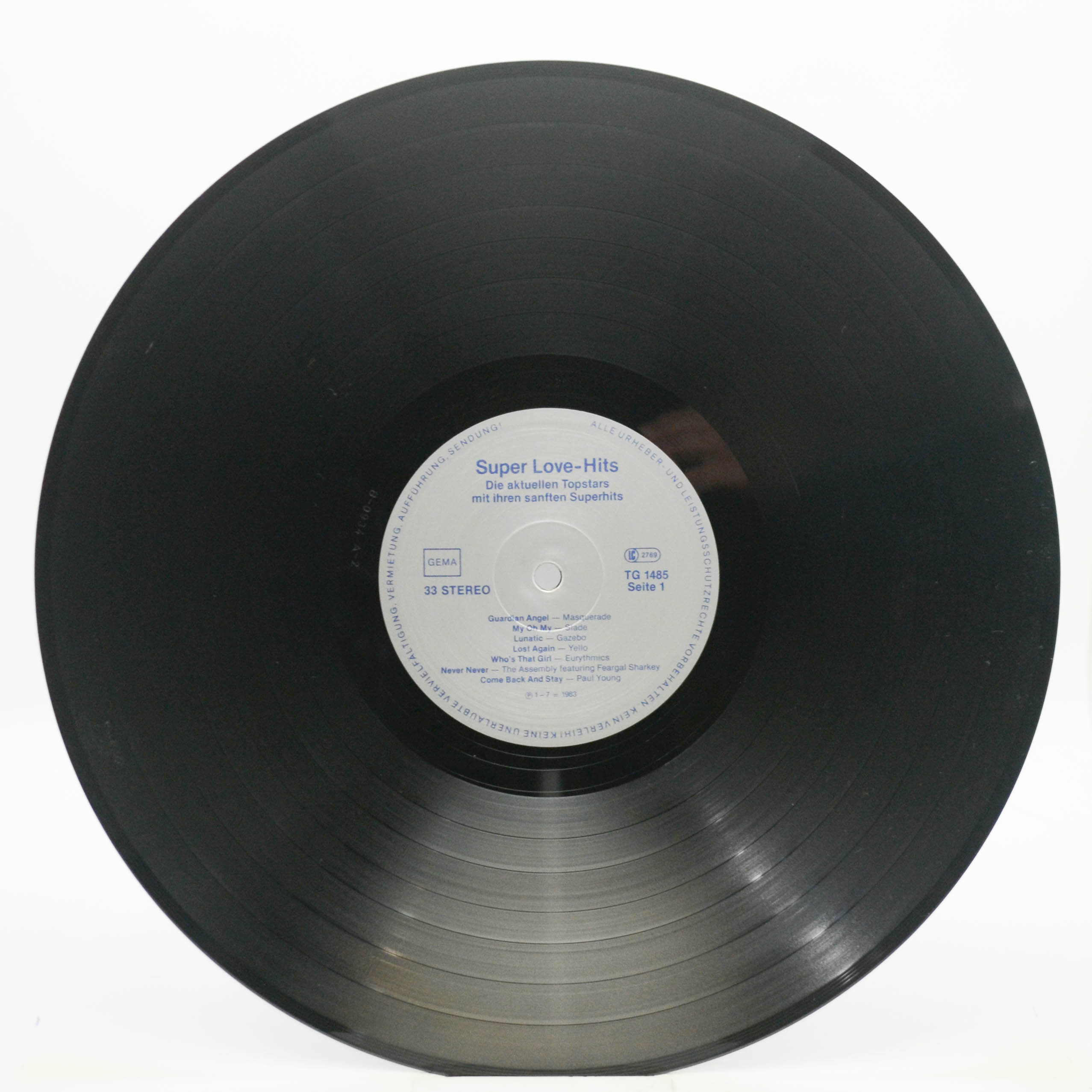 Various — Super Love Hits (2LP), 1984