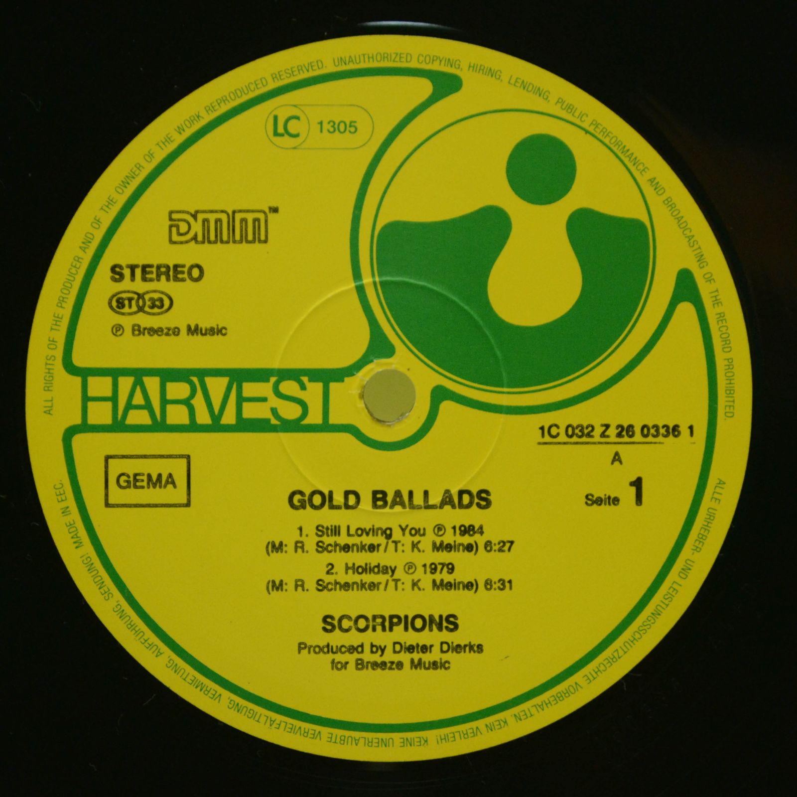 Scorpions — Gold Ballads, 1984