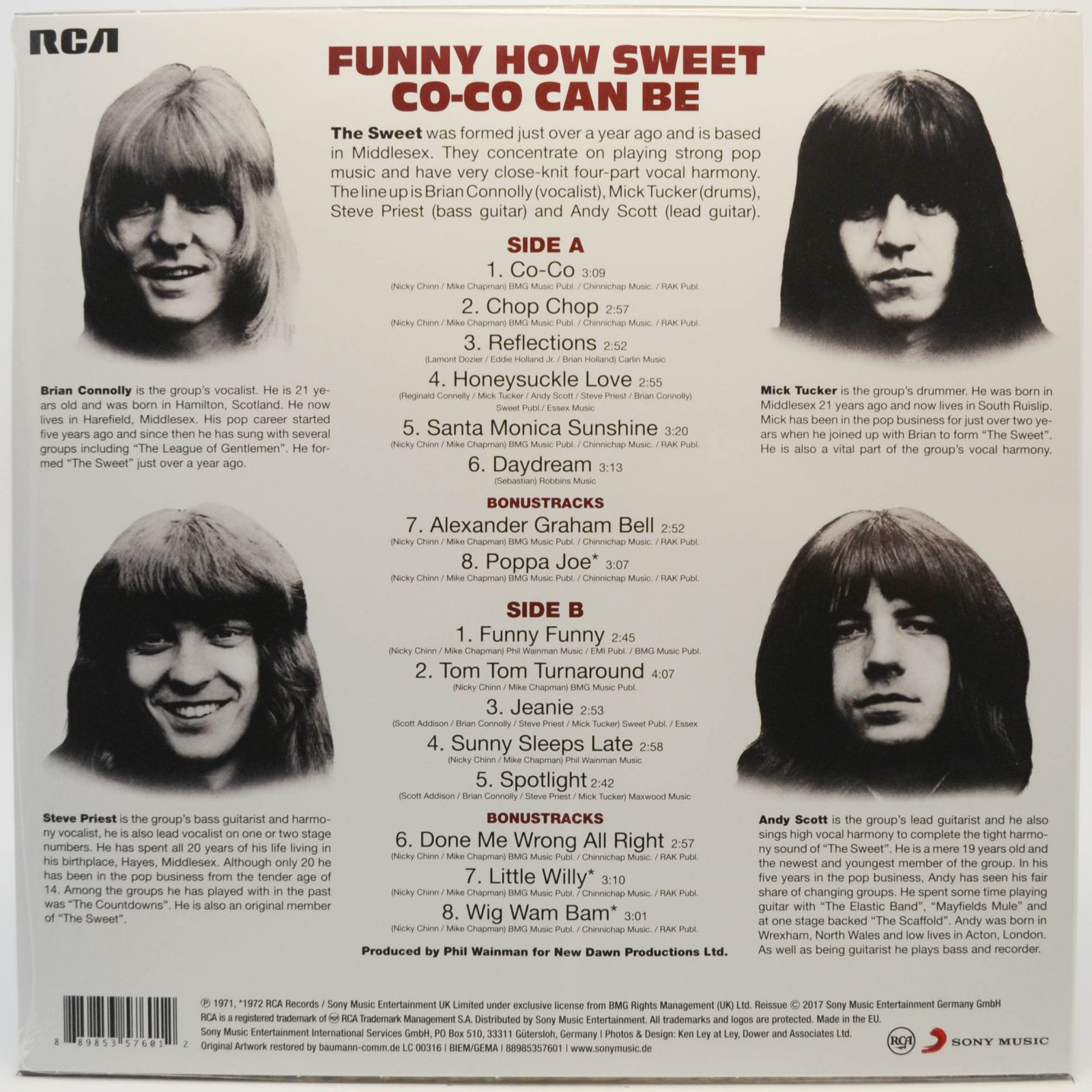 Sweet — Funny How Sweet Co-Co Can Be, 1971