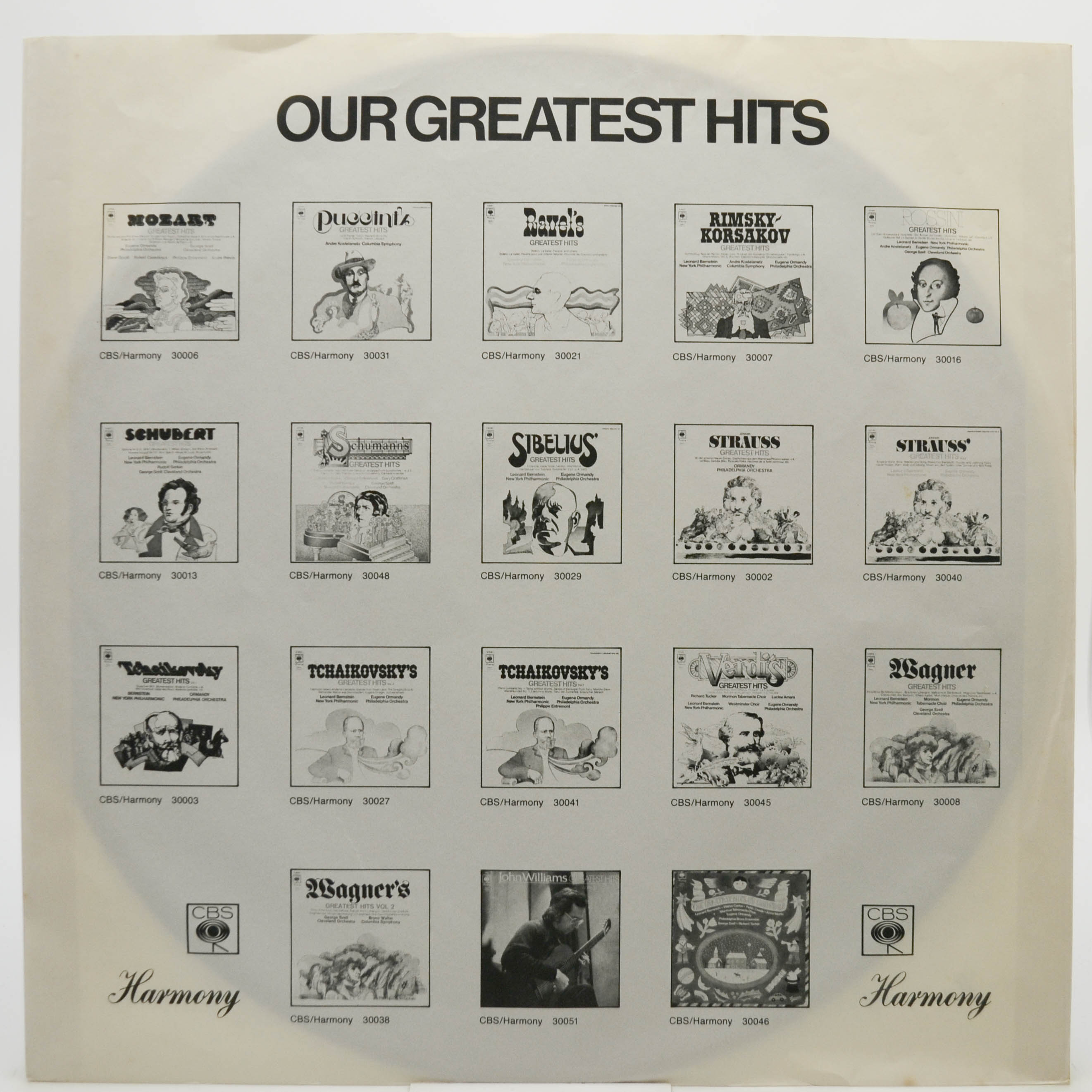 Gustav Mahler — Greatest Hits, 1974