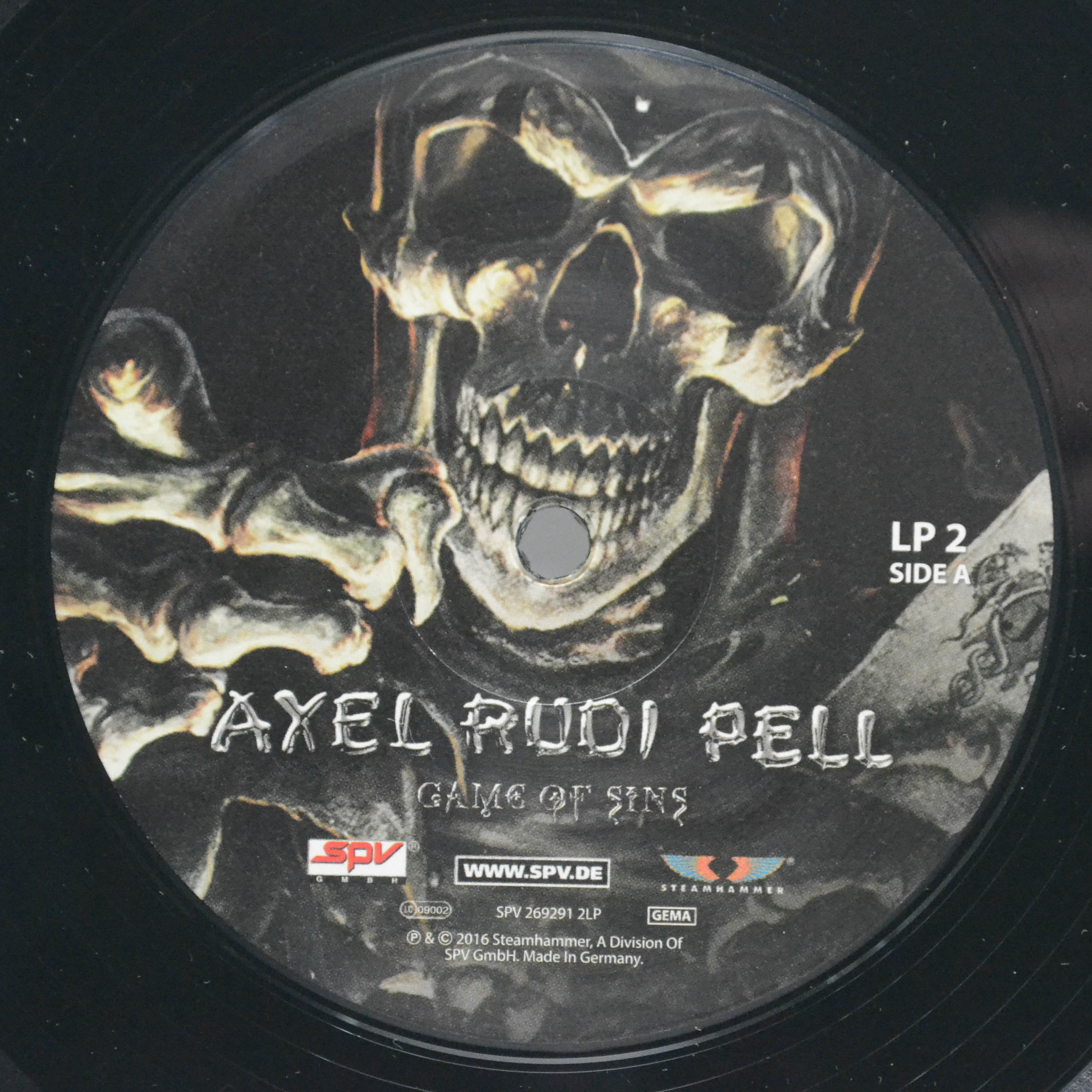 Axel Rudi Pell — Game Of Sins (2LP), 2016