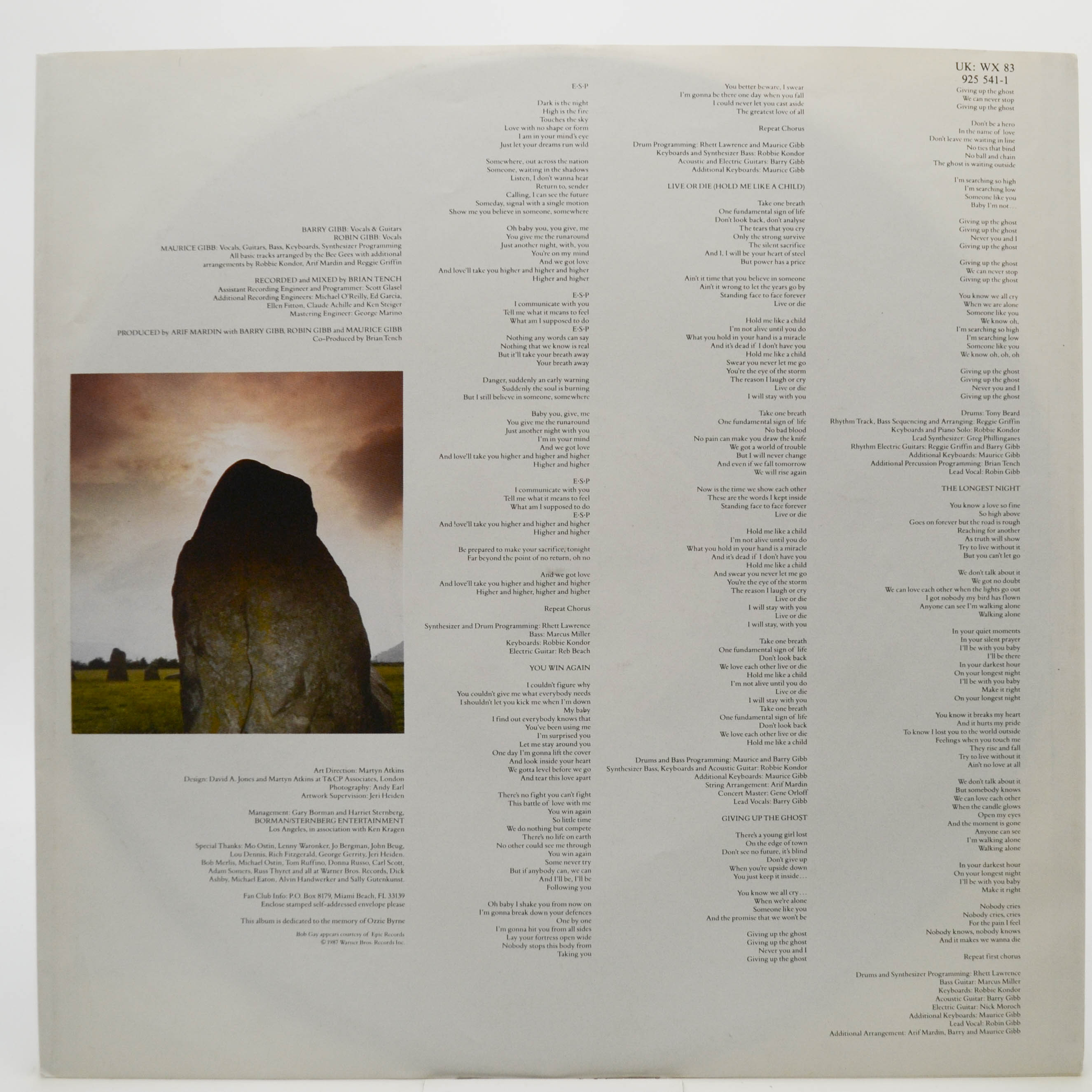 Bee Gees — E·S·P, 1987