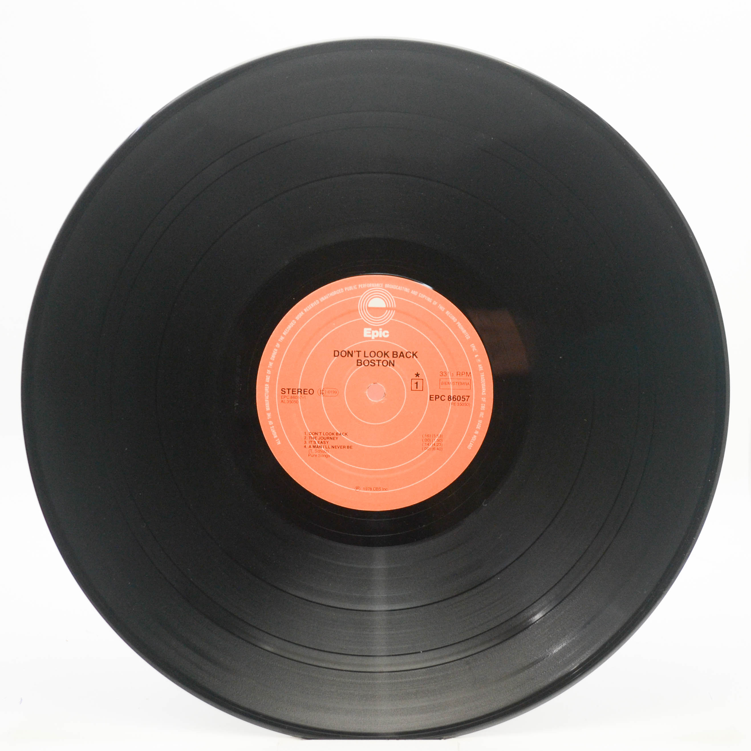 Boston — Don't Look Back, 1978