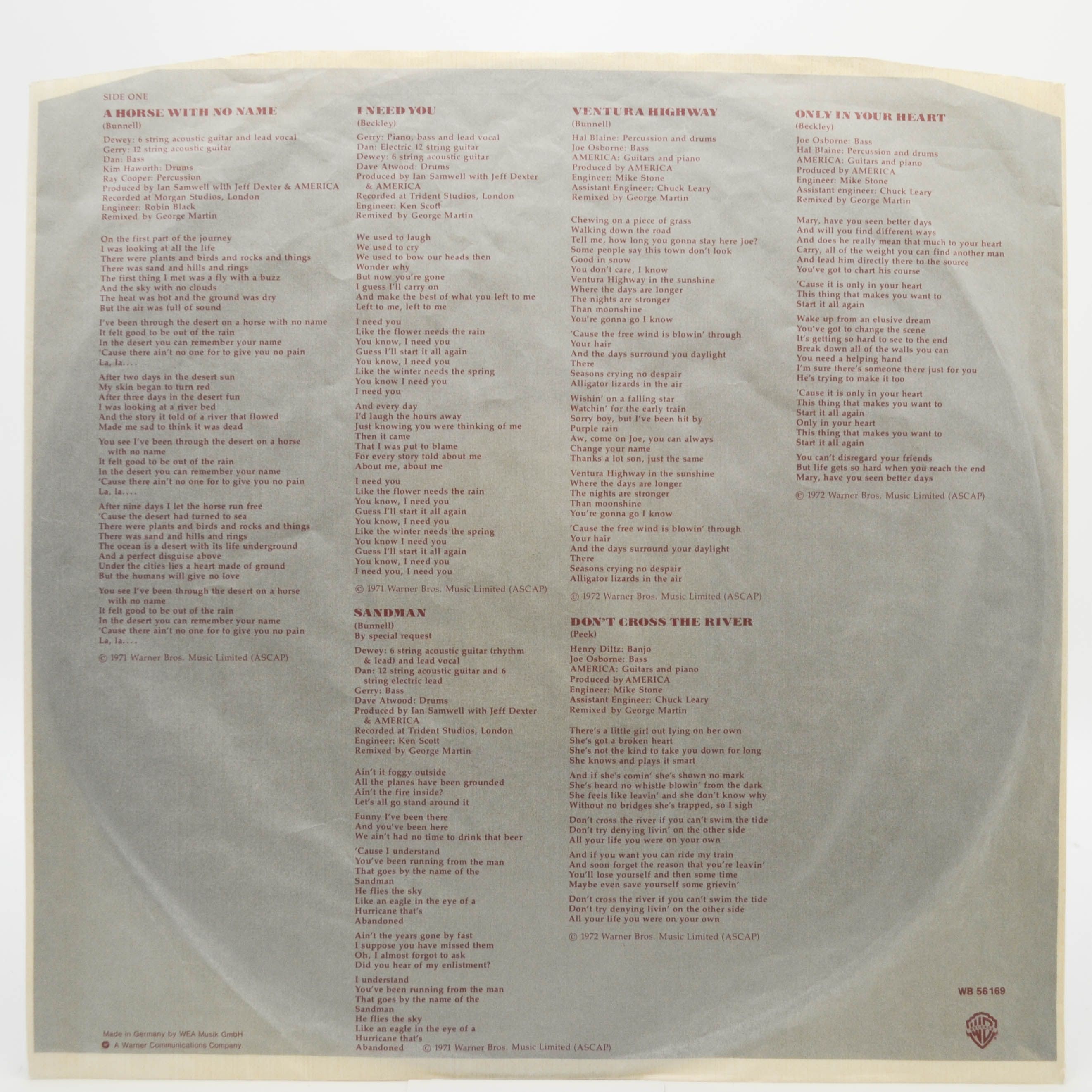 America — History · America's Greatest Hits, 1975