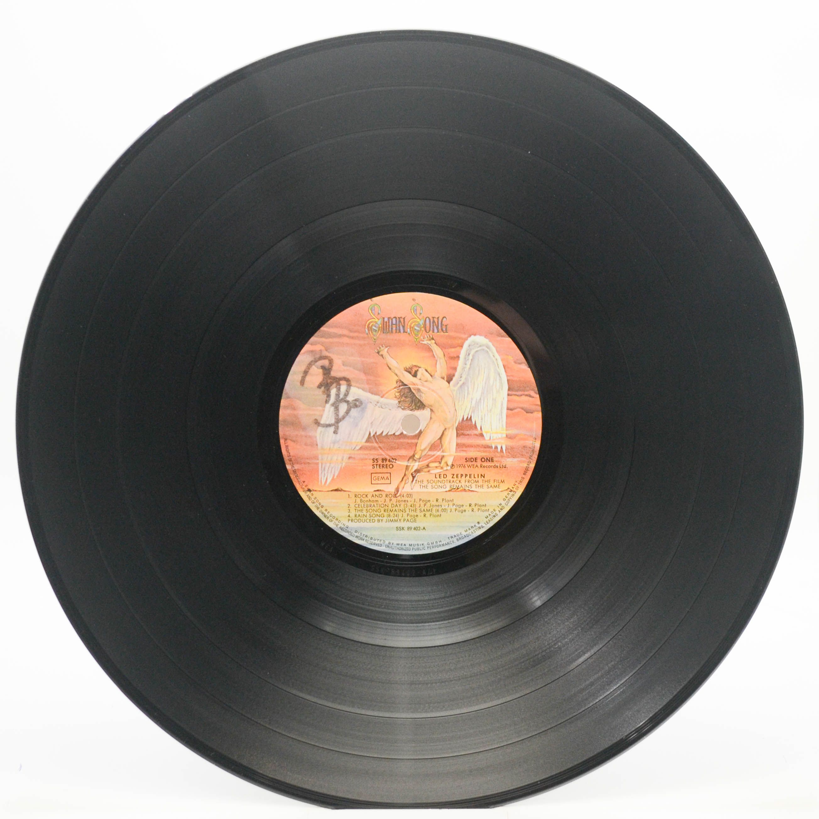 Виниловая пластинка Led Zeppelin — The Soundtrack From The Film The Song Remains The Same (2LP), 1976